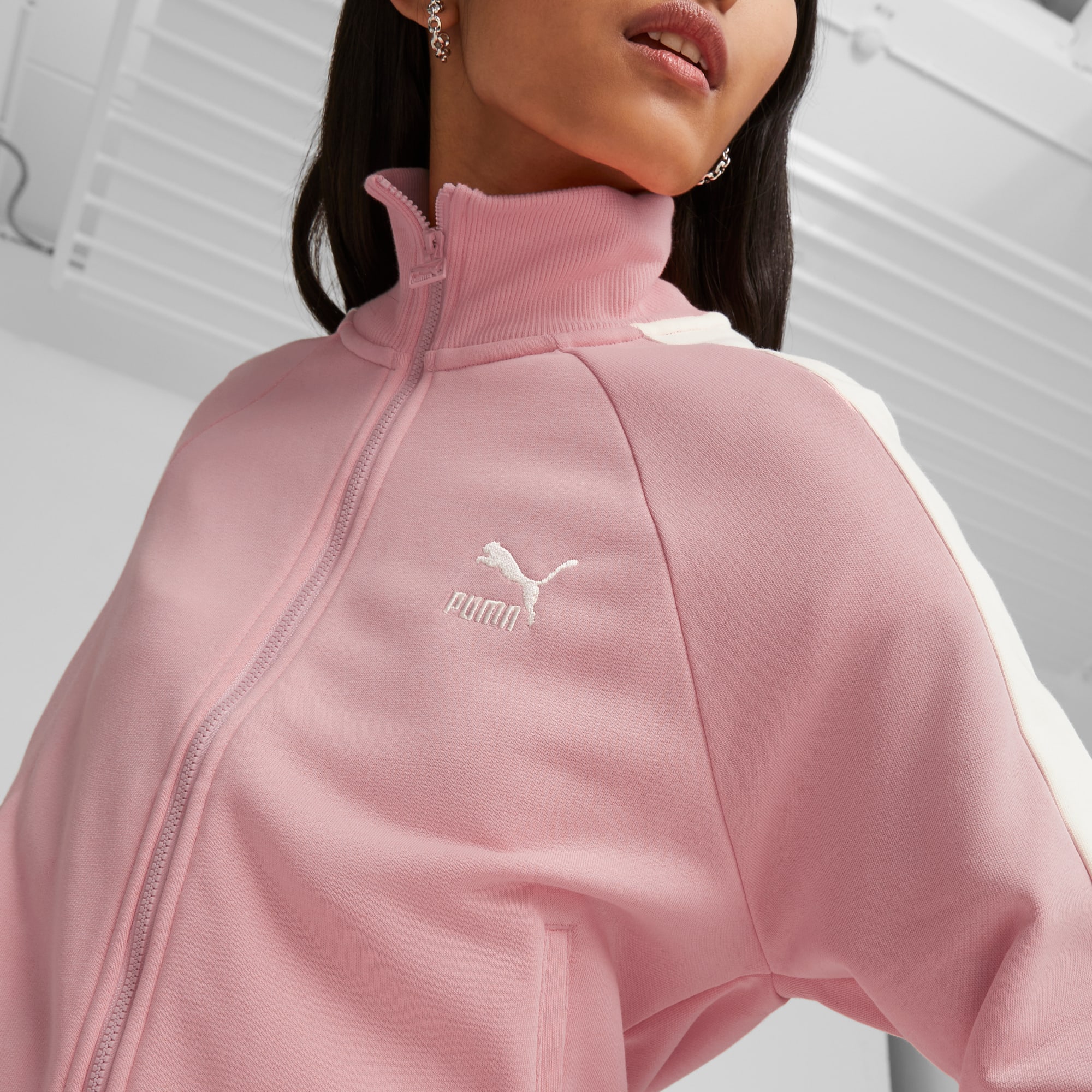 Puma women's classics t7 insulated hooded jacket sales