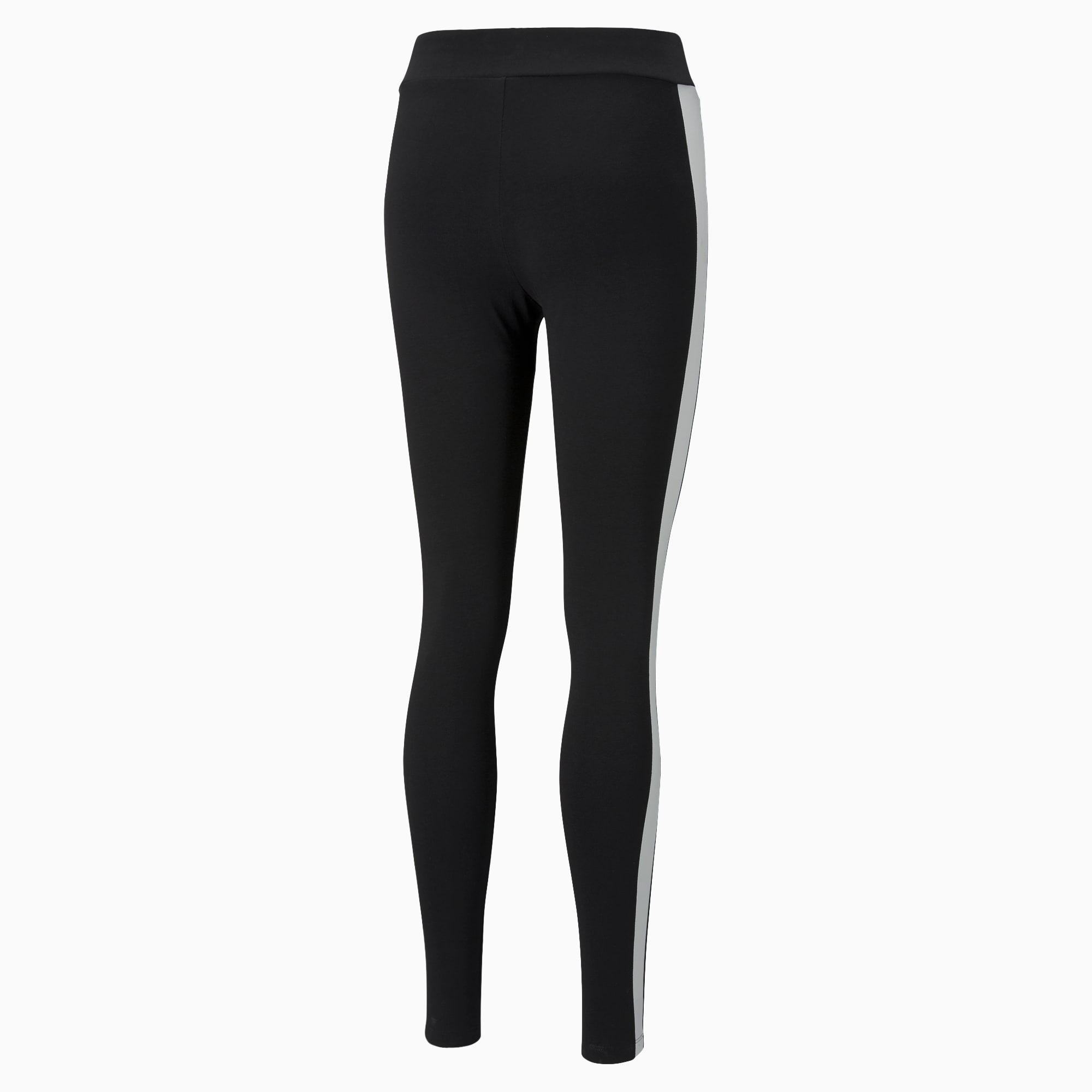 NWT $45 WOMEN PUMA T7 LEGGING PUMA BLACK GOLD GLITTER (Size: XS) TL34268