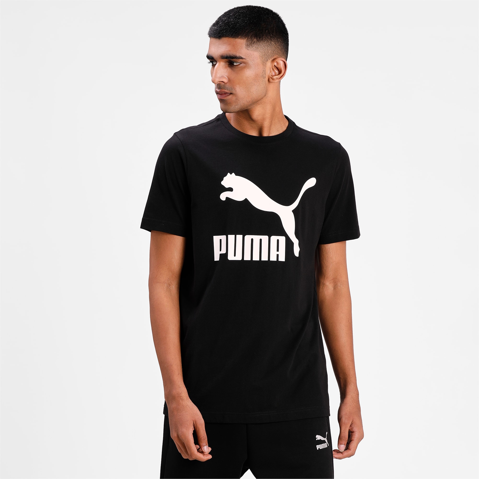 Classics Logo Regular Fit Men's T-shirt | PUMA