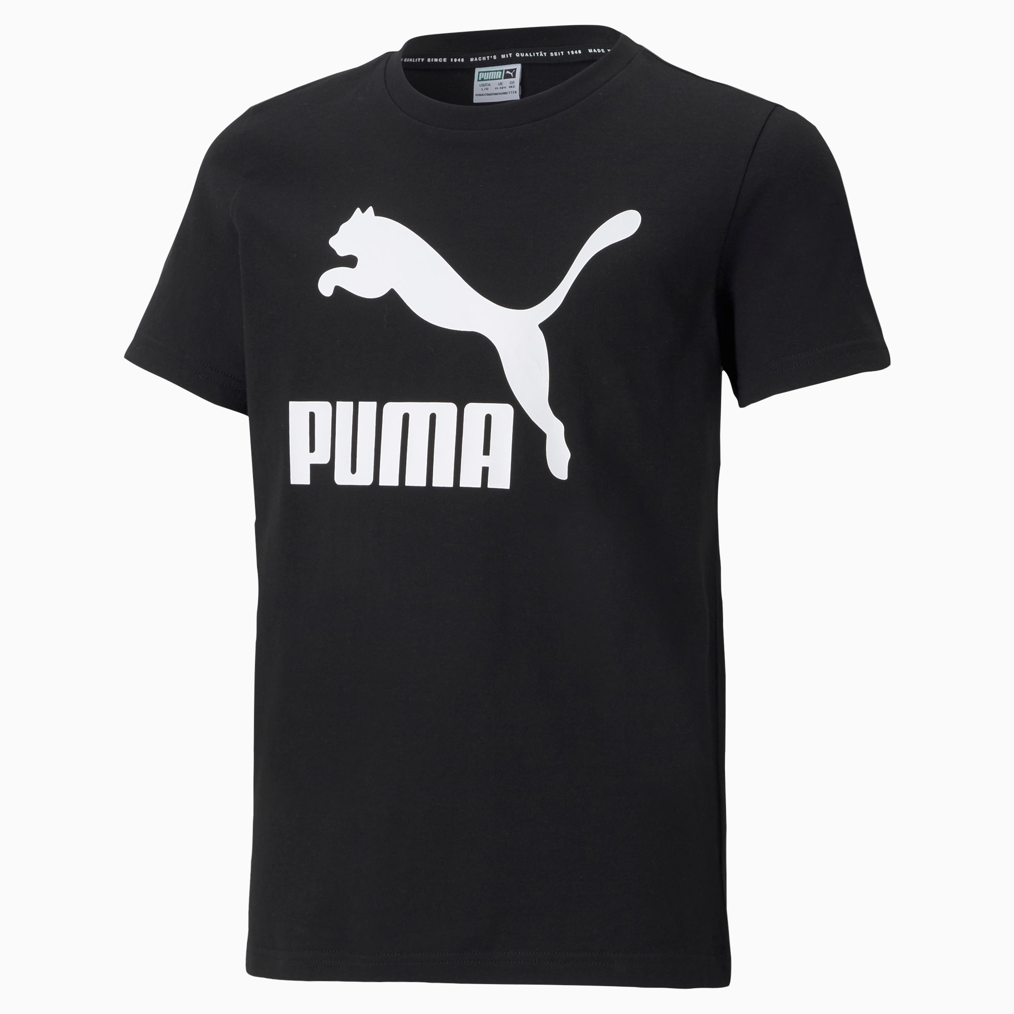 Classics B Tee Youth, Puma Black, large-SEA