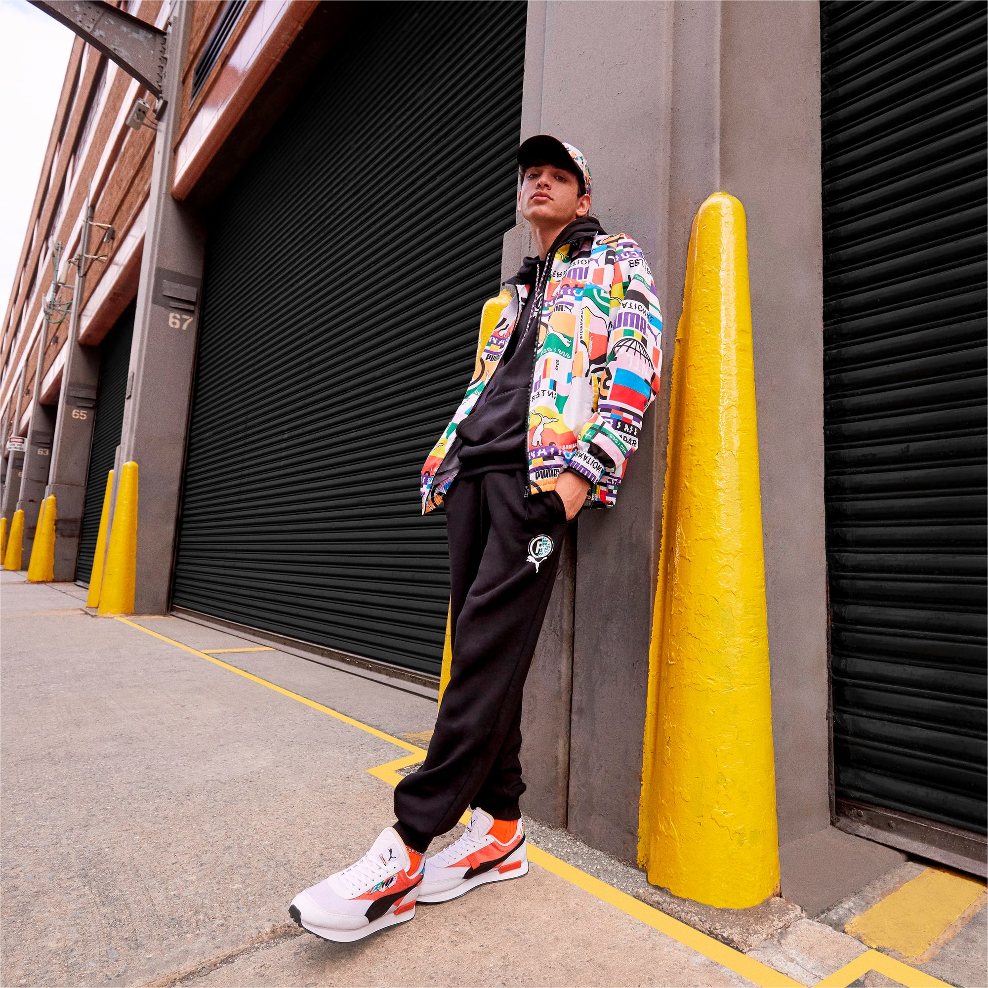 Puma international jacket sales