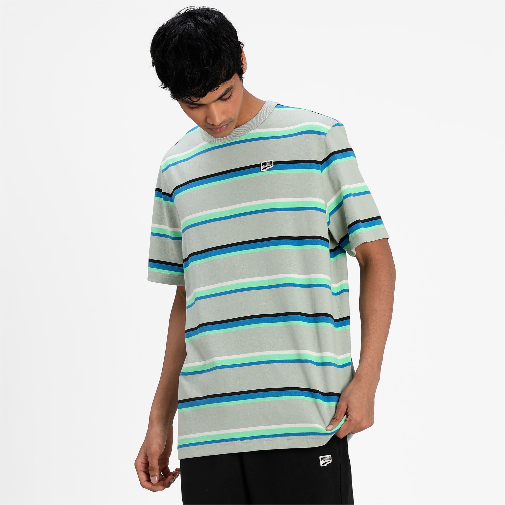 Puma striped shirt shop