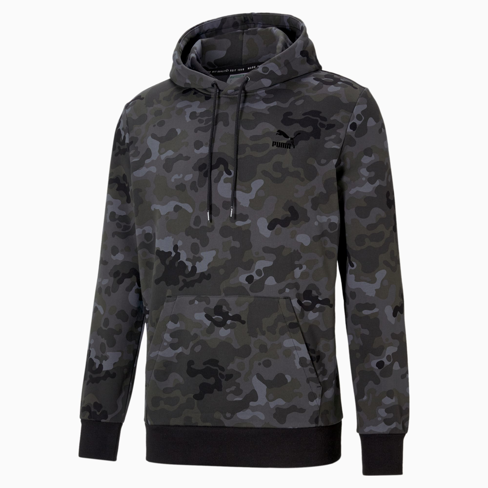 Puma best sale camo hoodie