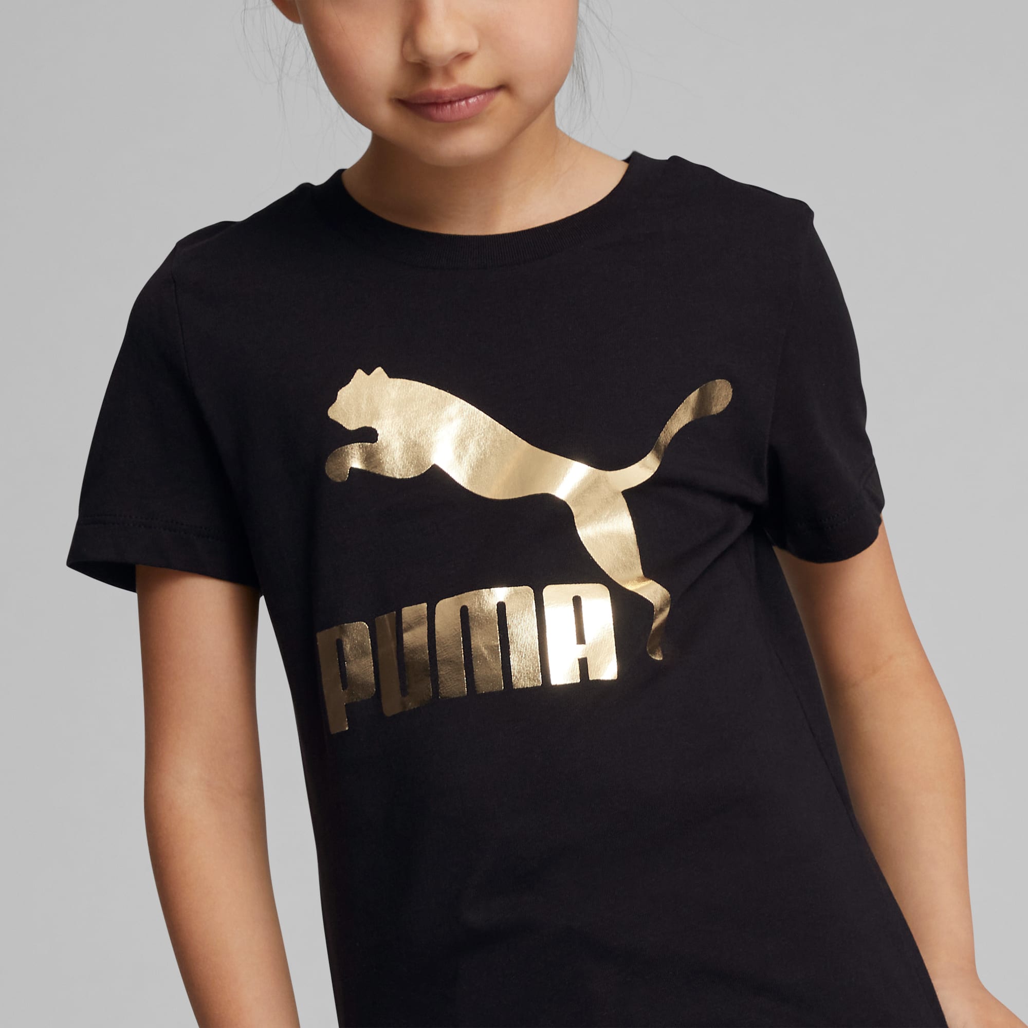 PUMA Classics Tee Logo Girls\' |