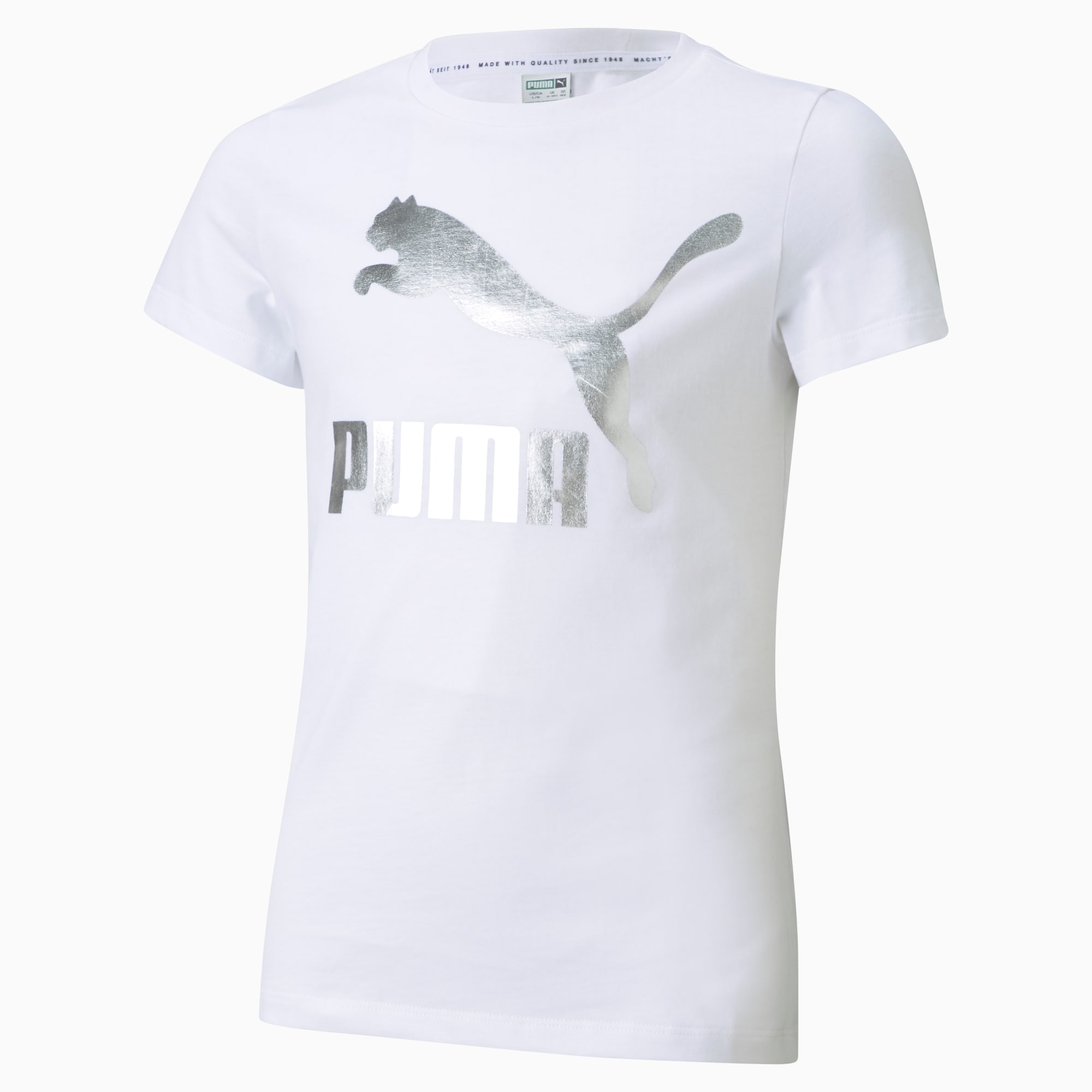 Classics Logo Girls' Tee | PUMA