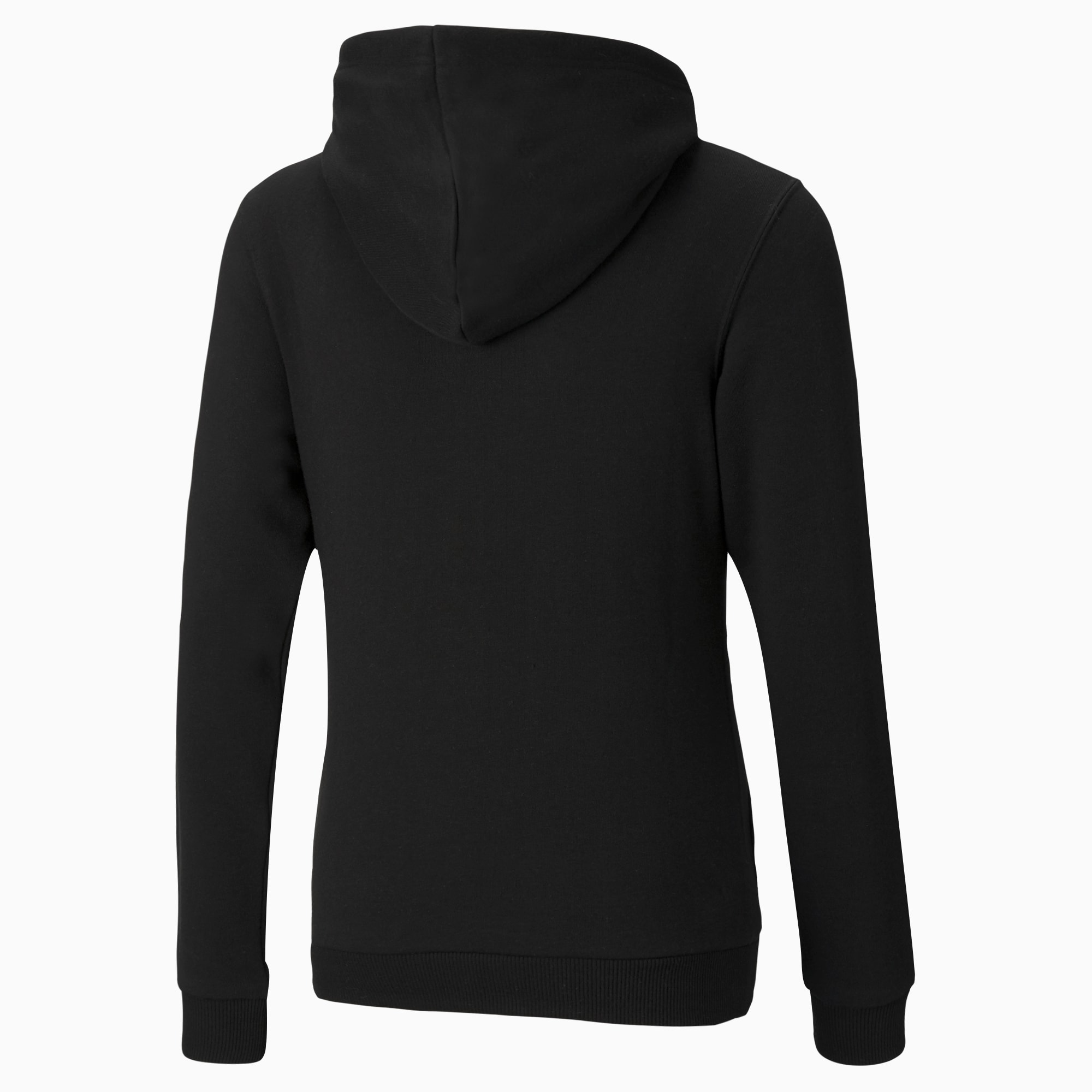 PUMA Classic Logo Hoodie Girls Black Foil Size S Kids