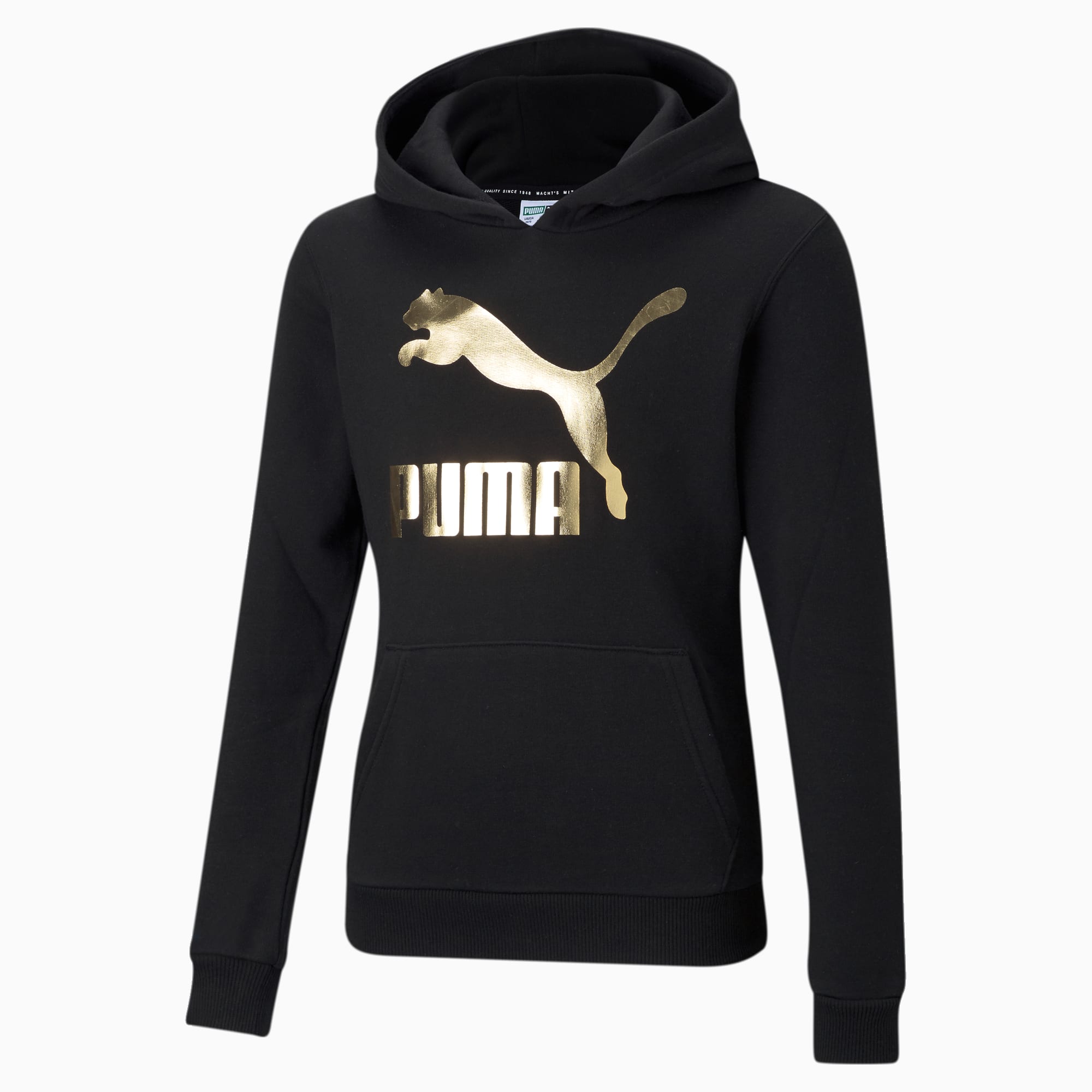 Sudadera con capucha Classics Logo juvenil PUMA
