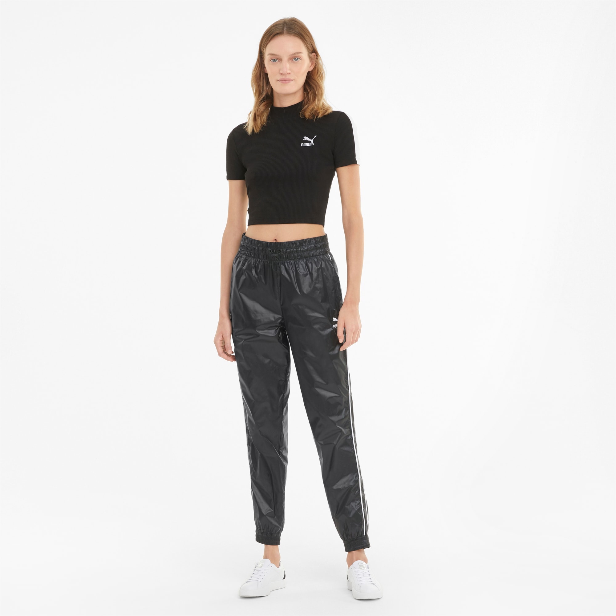 Woven shop athletic pants