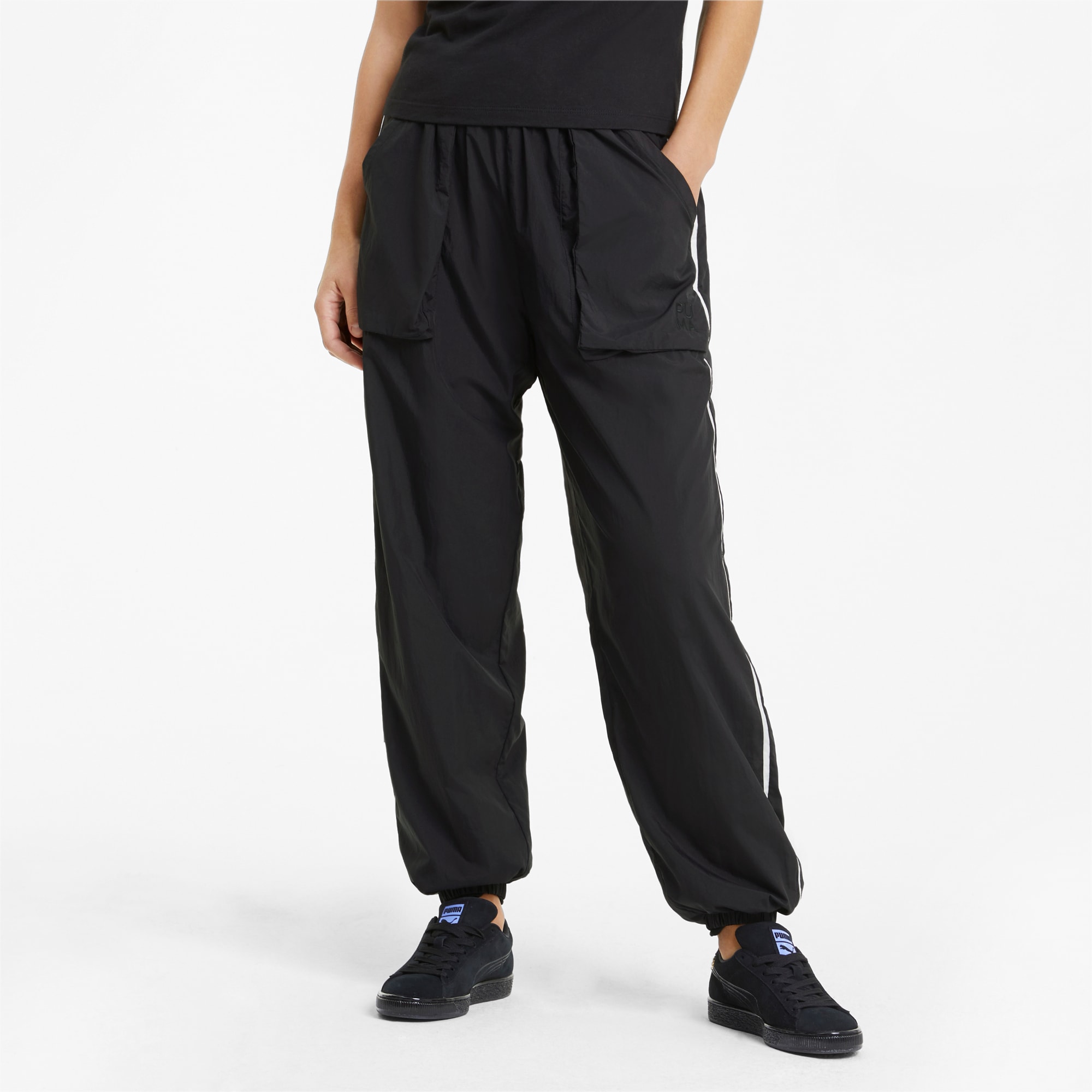 パンツ 00s puma draw code nylon wide pants y2k 00s puma draw code nylon wide pants y2k - メルカリ