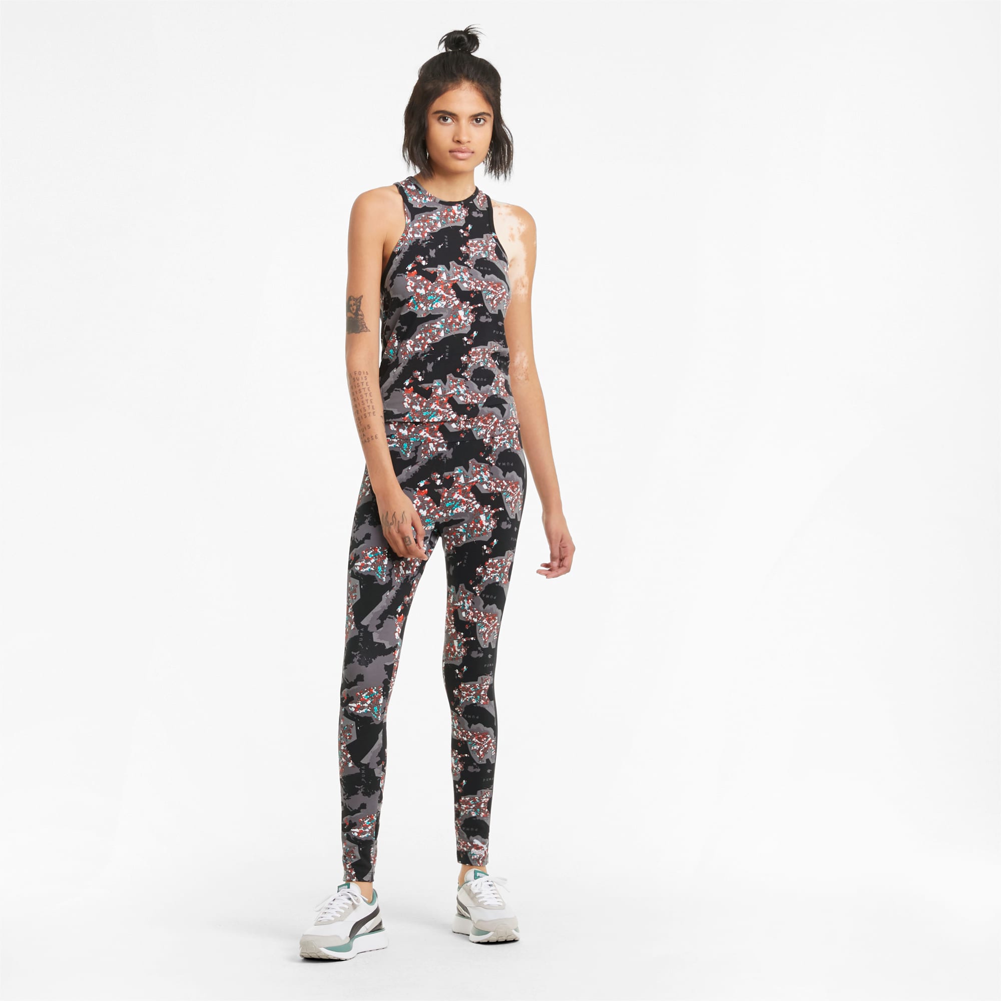 Legging Puma Classic Aop Feminina