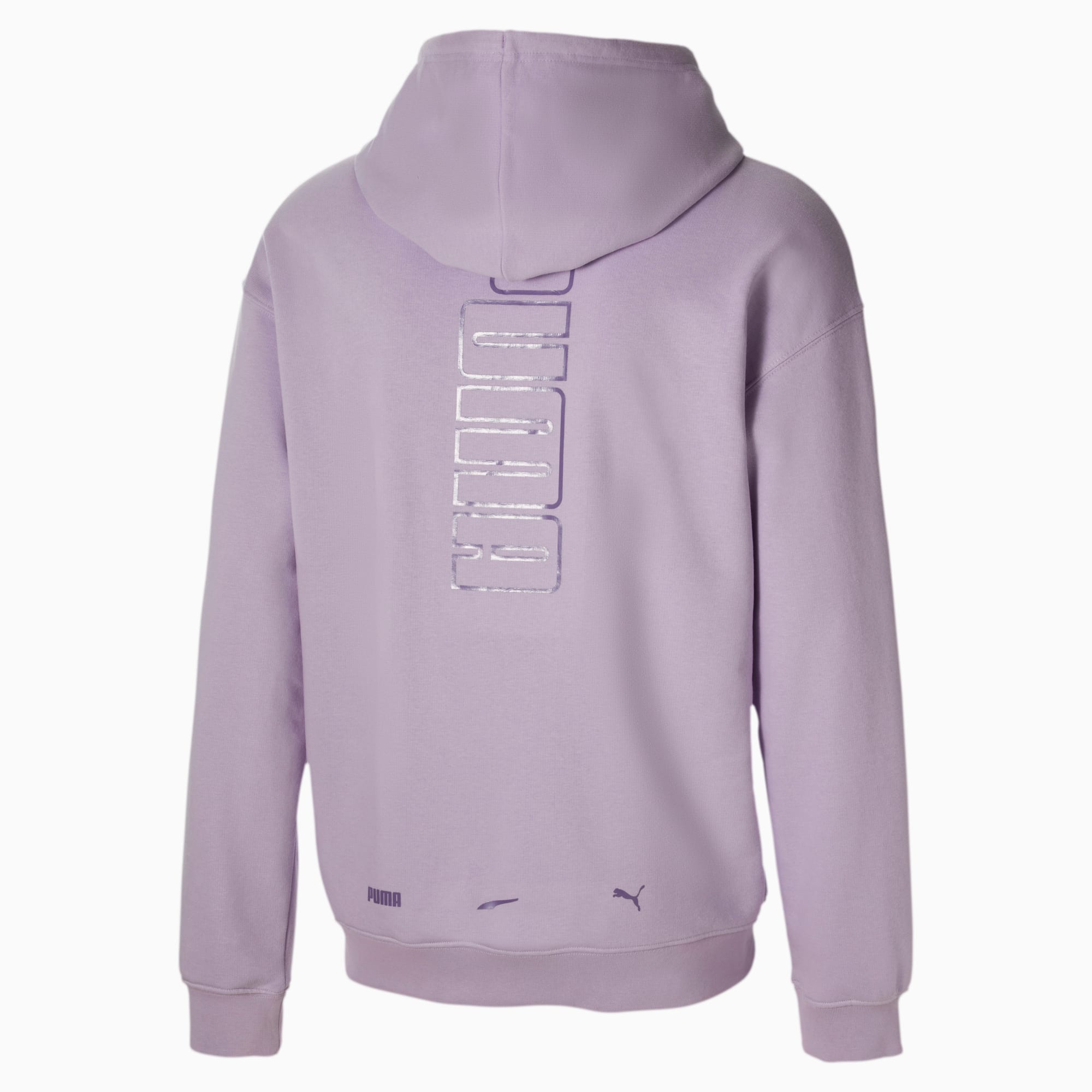 puma hoodie purple