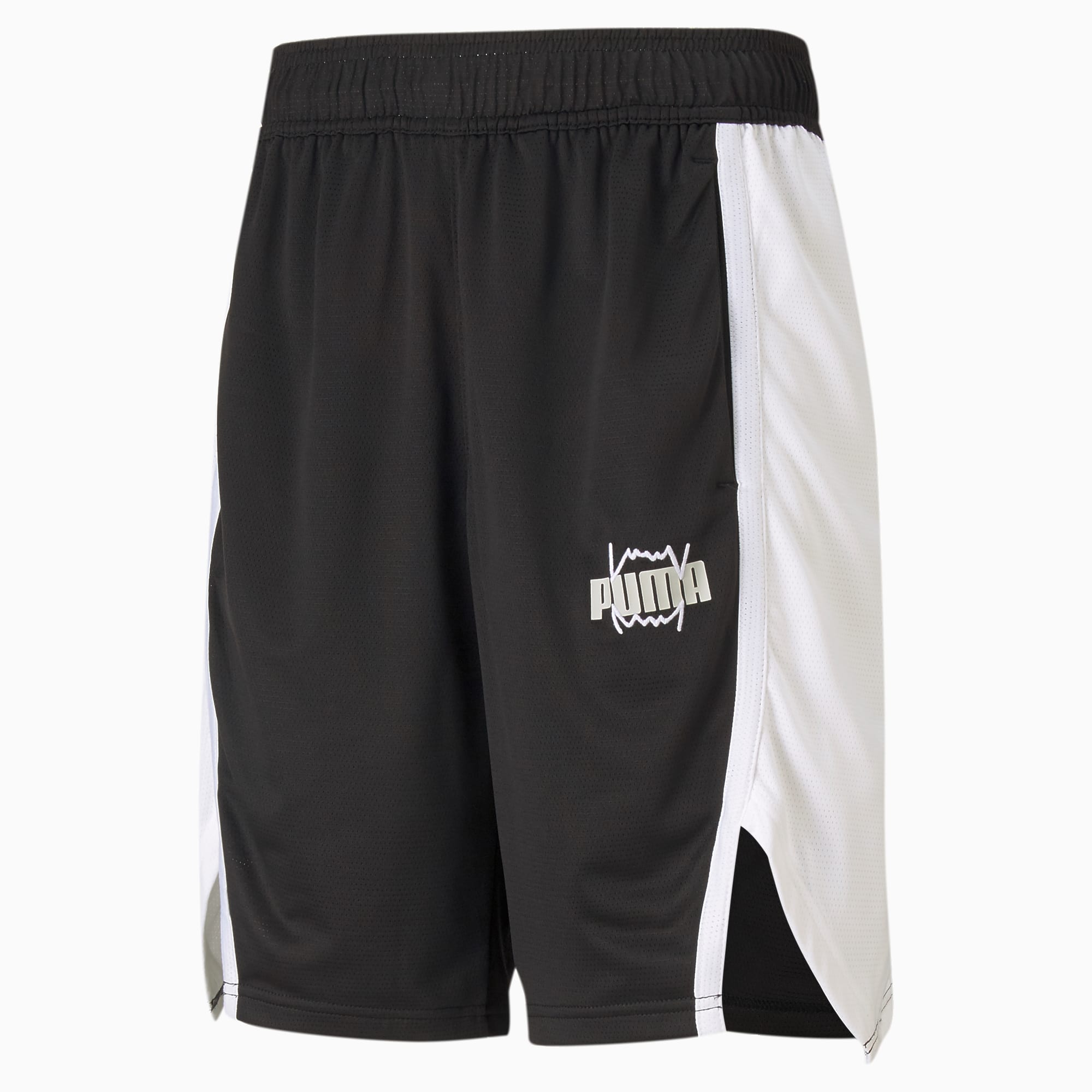 discreción Locomotora Leve Curl Men's Basketball Shorts | Puma Black | PUMA Shorts | PUMA