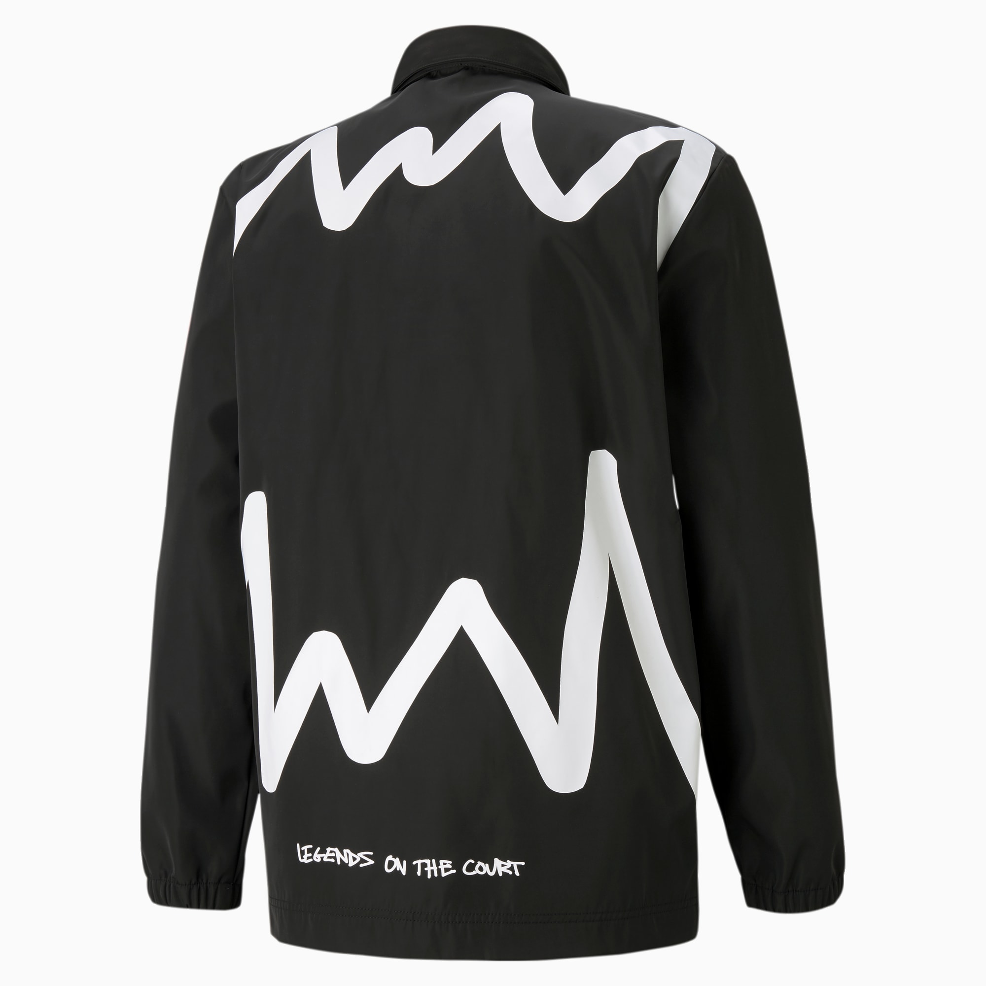 Coaches Men s Basketball Jacket PUMA Shop All Puma PUMA