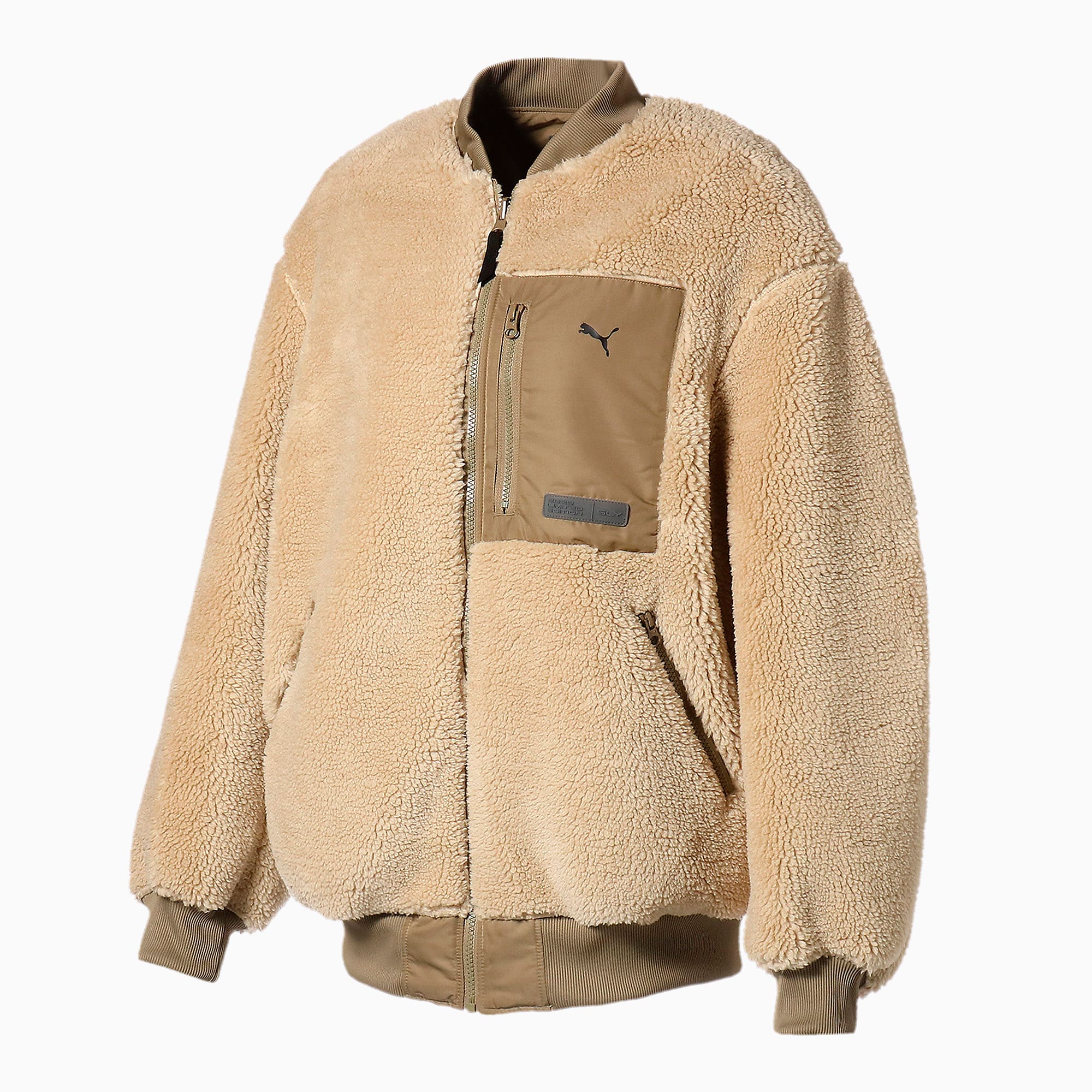 Puma公式 Sly ウィメンズ リバーシブル ボア ジャケット スライ コラボ レディース プーマ ジャケット アウター プーマ
