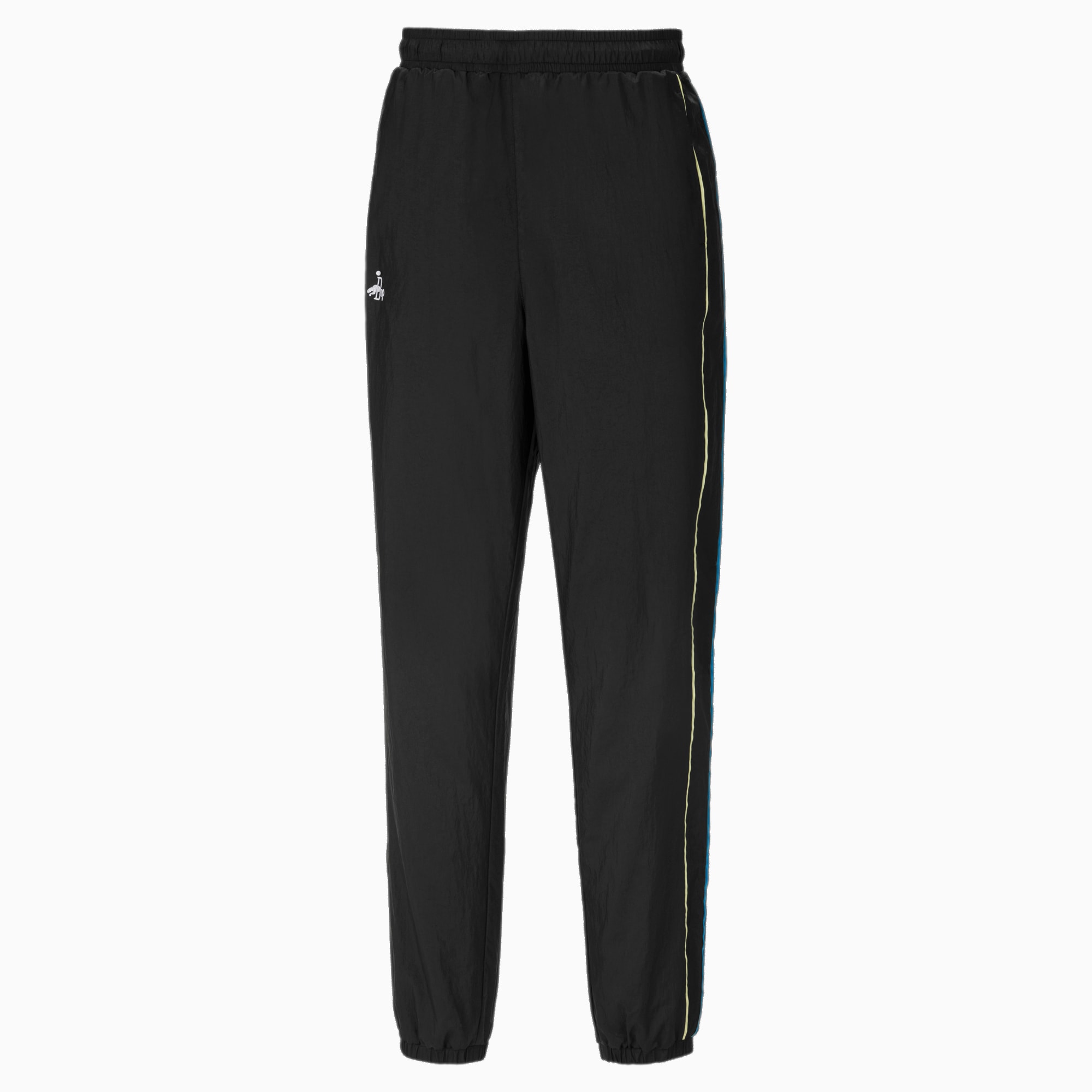 black puma tracksuit bottoms