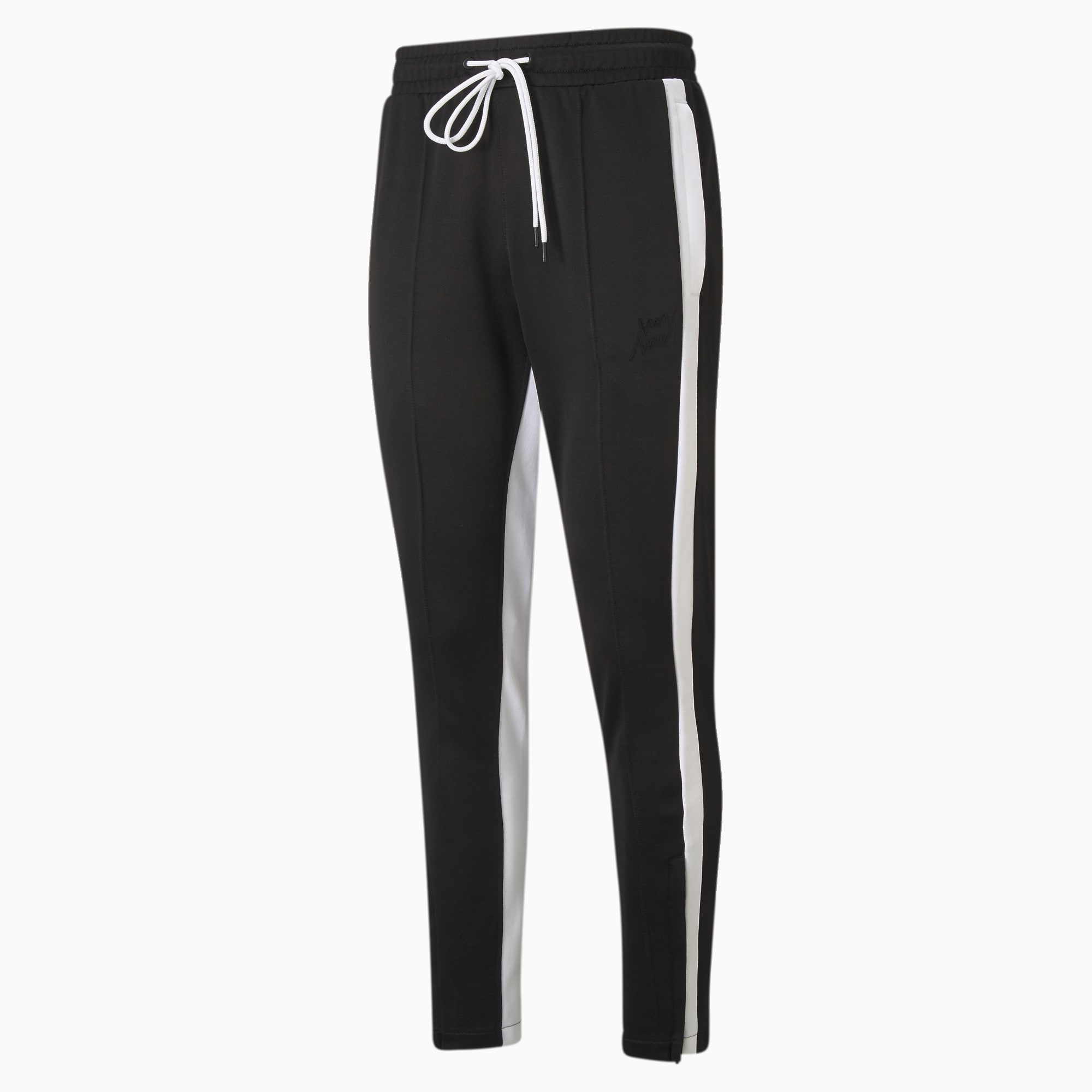 Puma white new arrivals striped pants