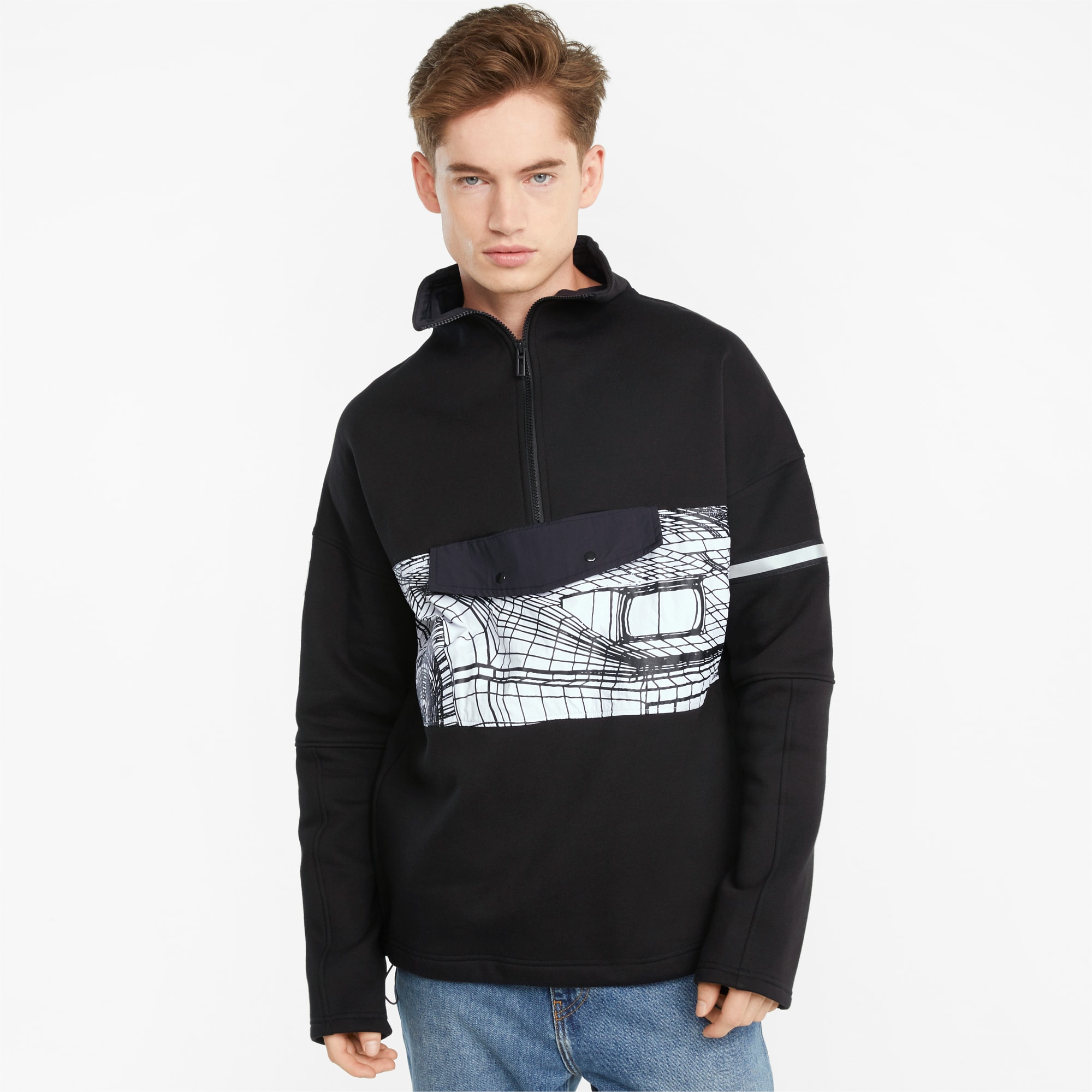 BMW M Motorsport Street Moto Men s Sweatshirt PUMA Shoes PUMA