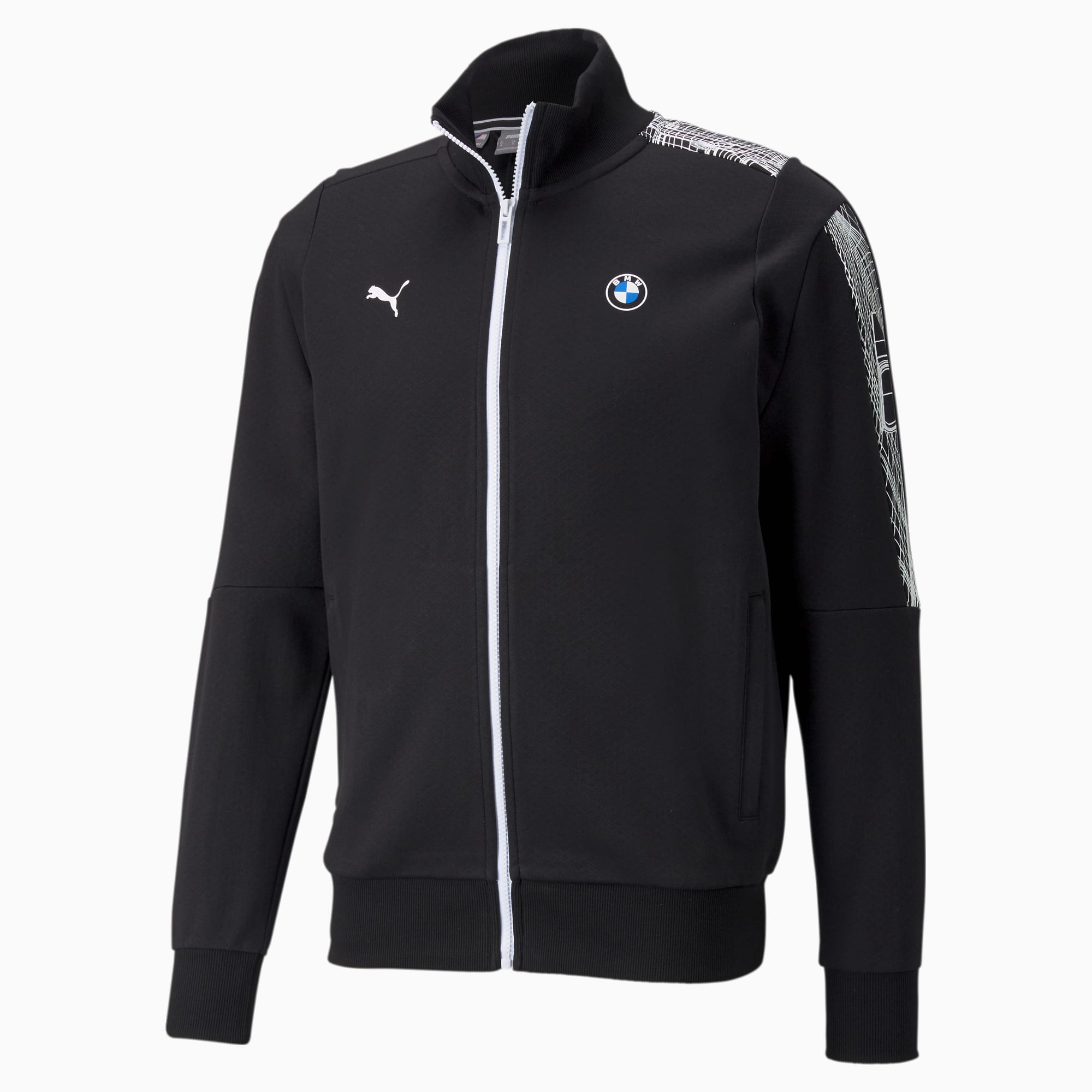 White puma bmw jacket top