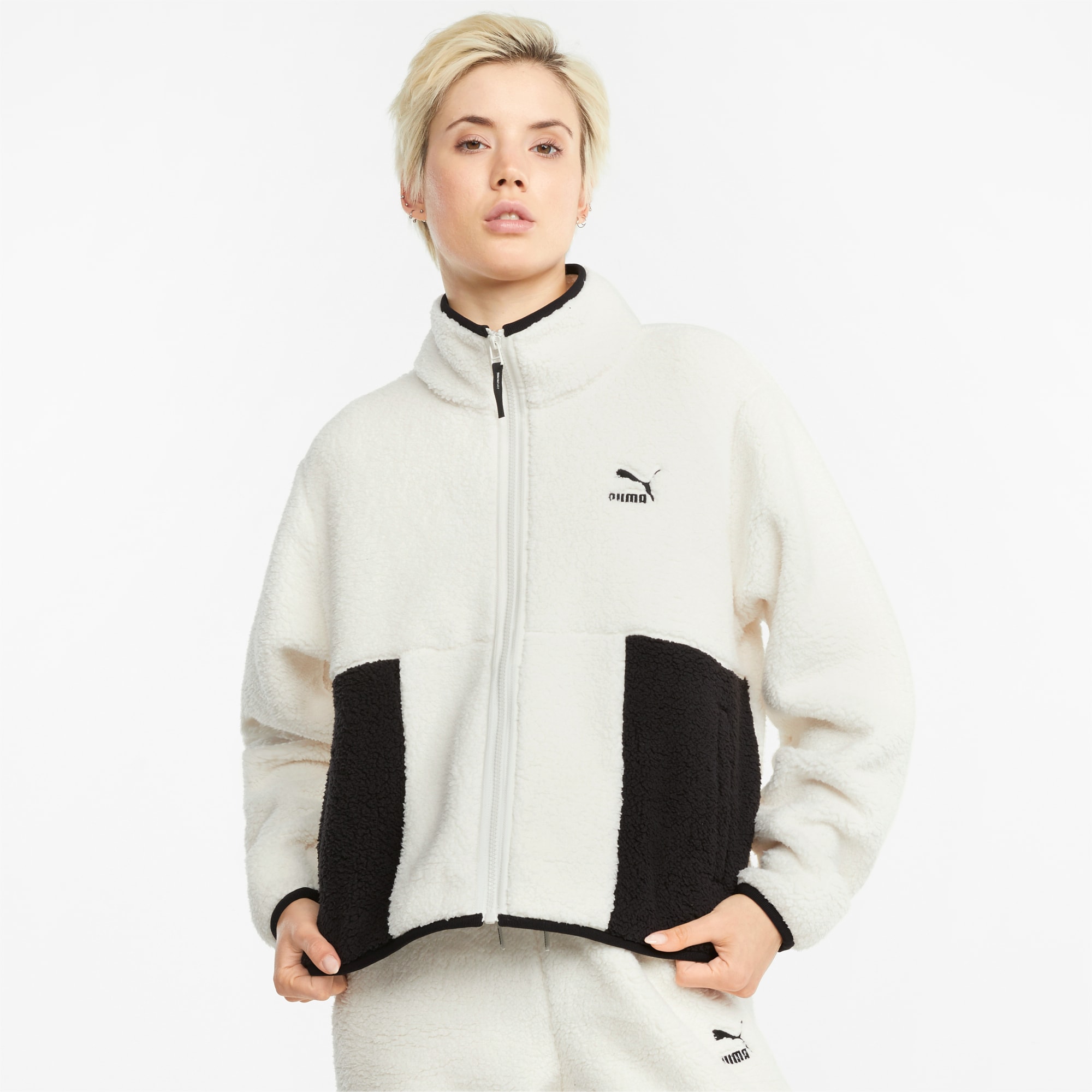 CLSX Sherpa Women's Track Jacket | PUMA CLSX Sherpa Women's Track Jacket | PUMA