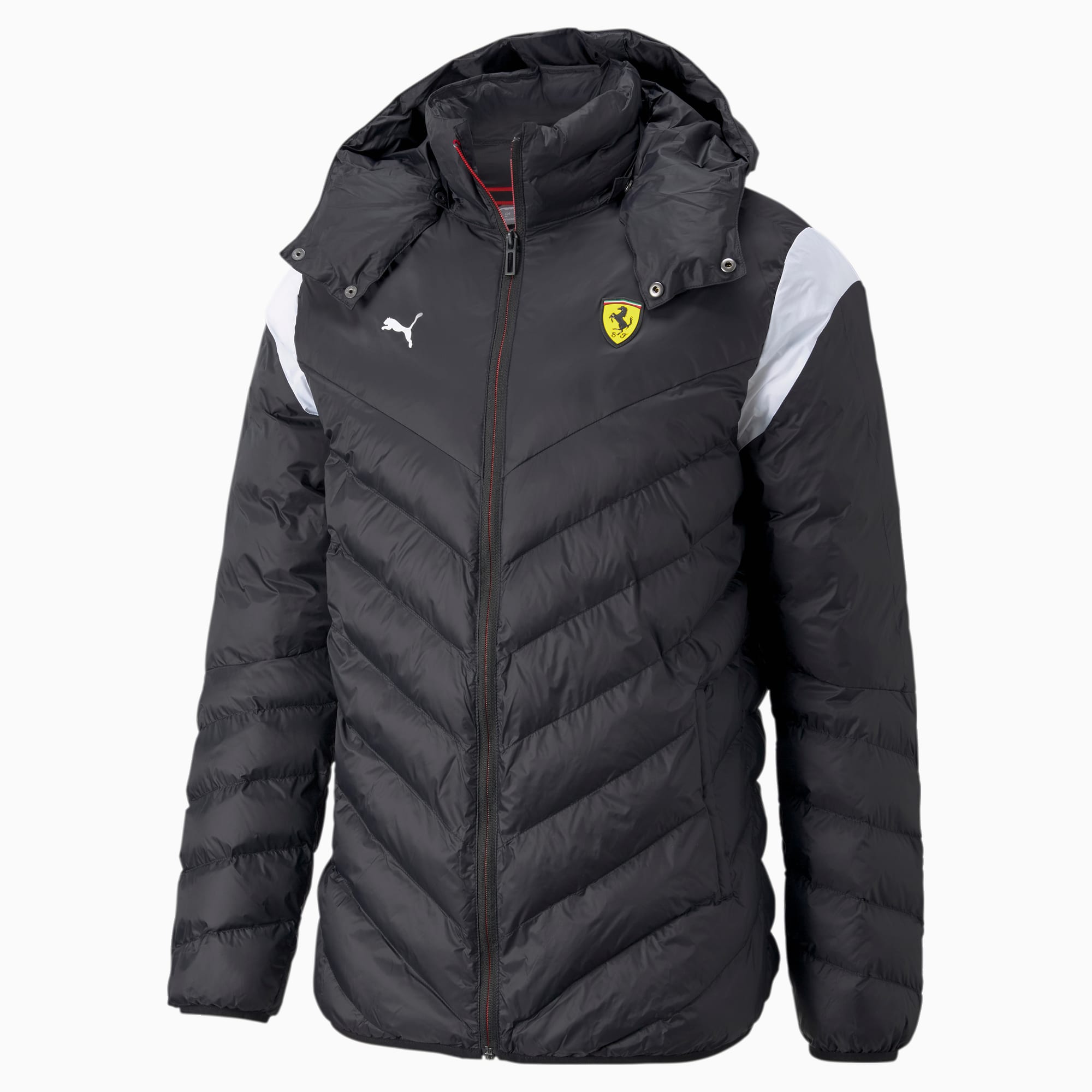 Ferrari Race T7 EcoLite Regular Fit Men's Down Jacket | PUMA