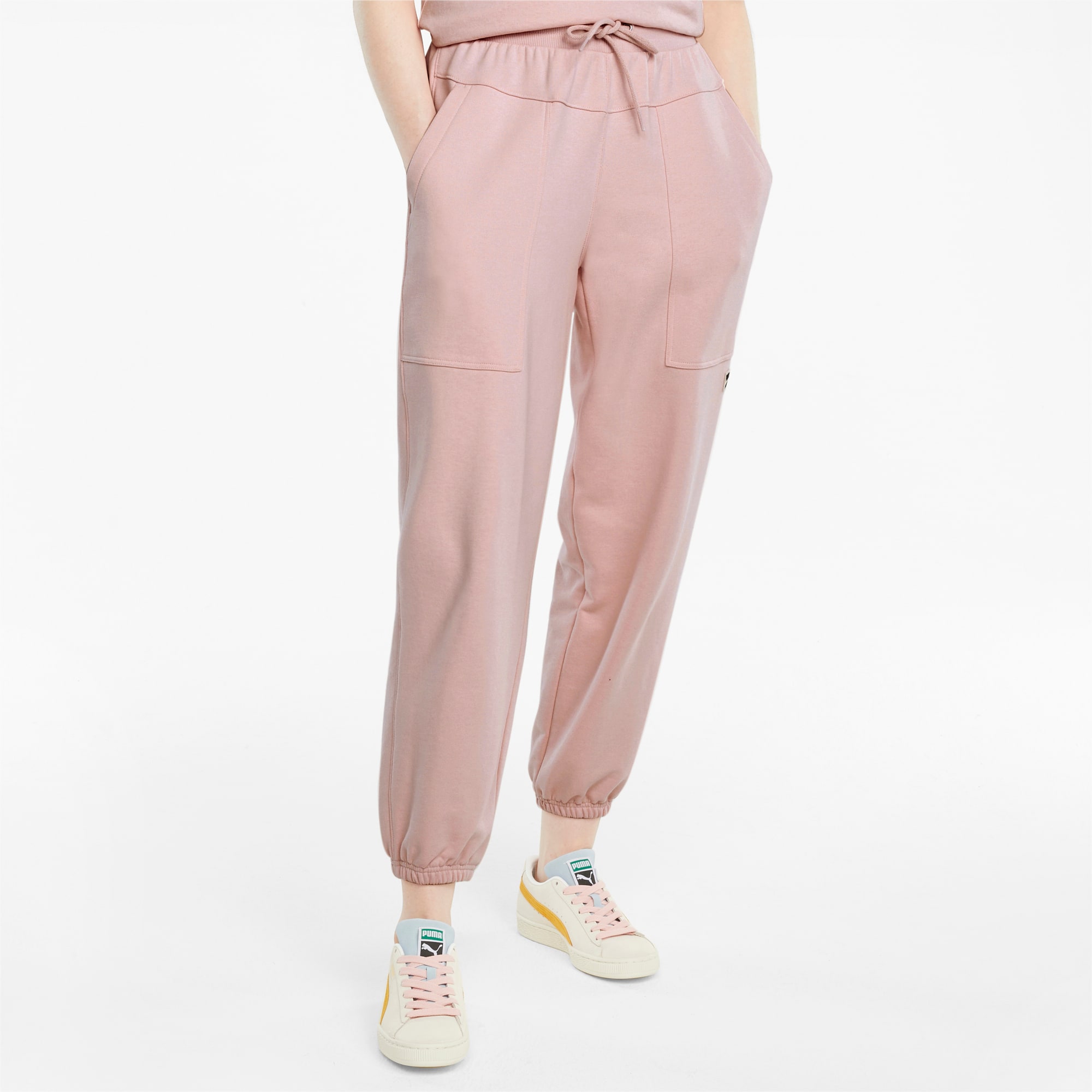 Puma sweatpants womens day store