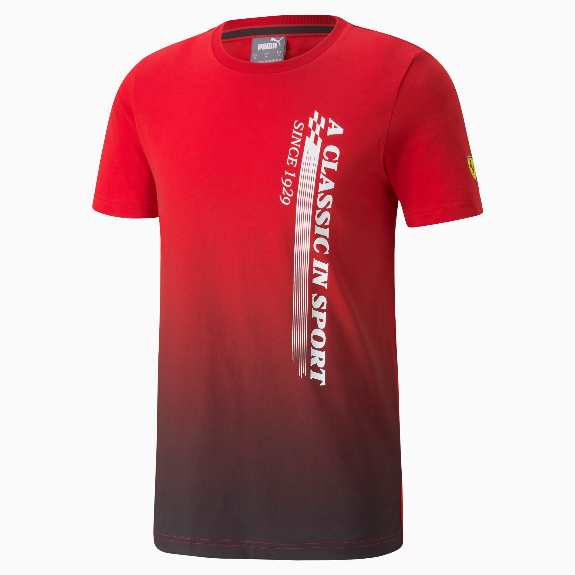 Scuderia Ferrari Race Graphic Men's Tee, Rosso Corsa, extralarge