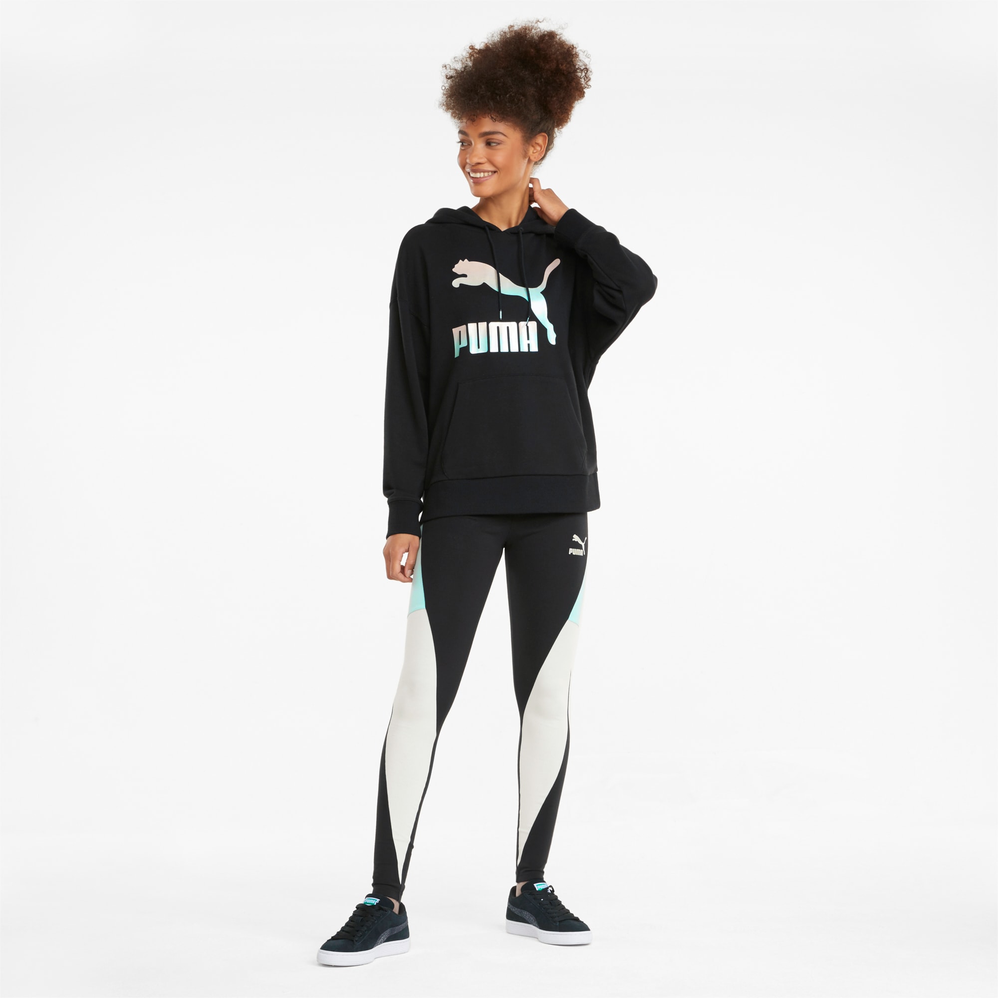 Clsx High Waist Women S Leggings Puma Black Gloaming Puma Exclusive Trends Puma Latvia