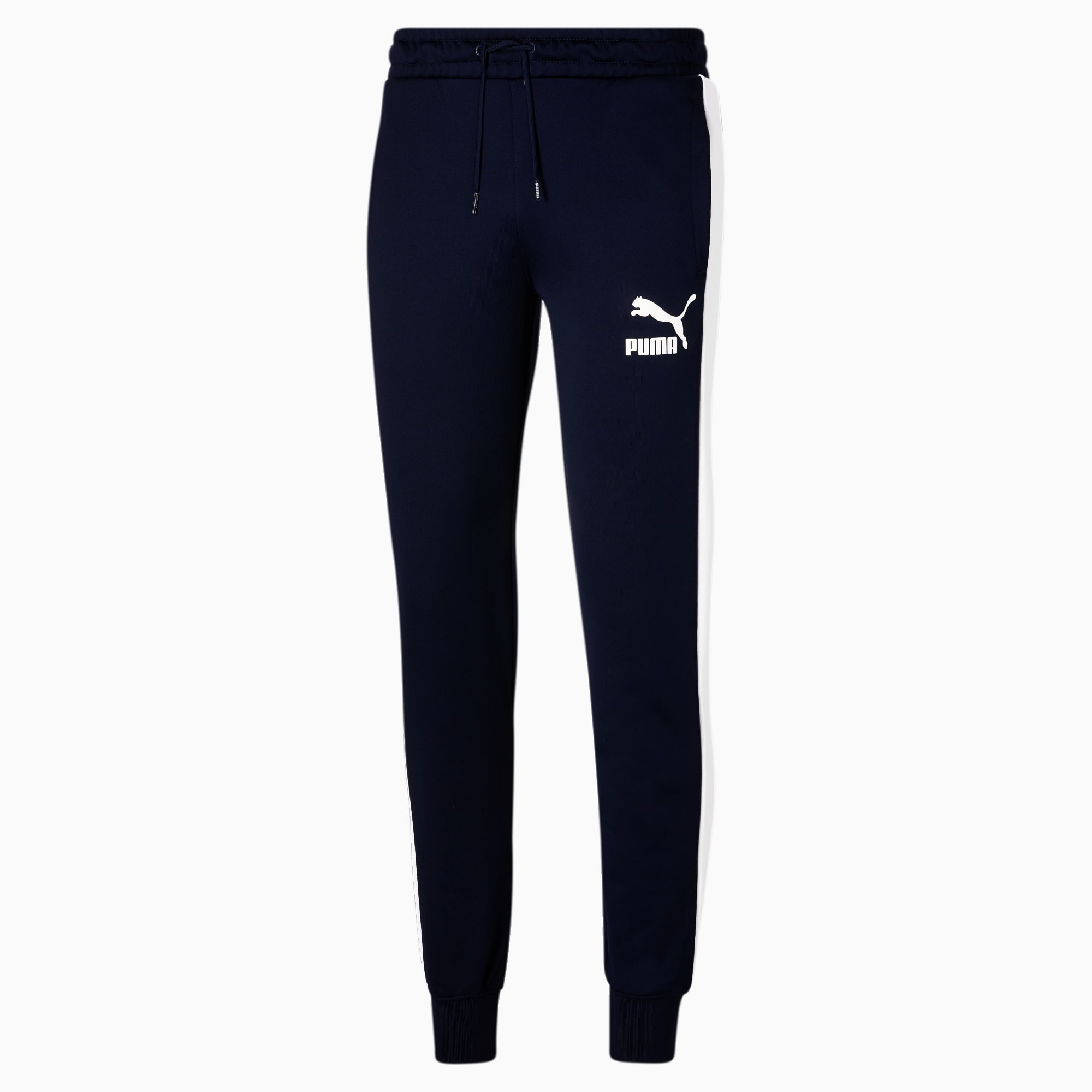 PUMA Iconic T7 - Pantalones deportivos para hombre, Azul