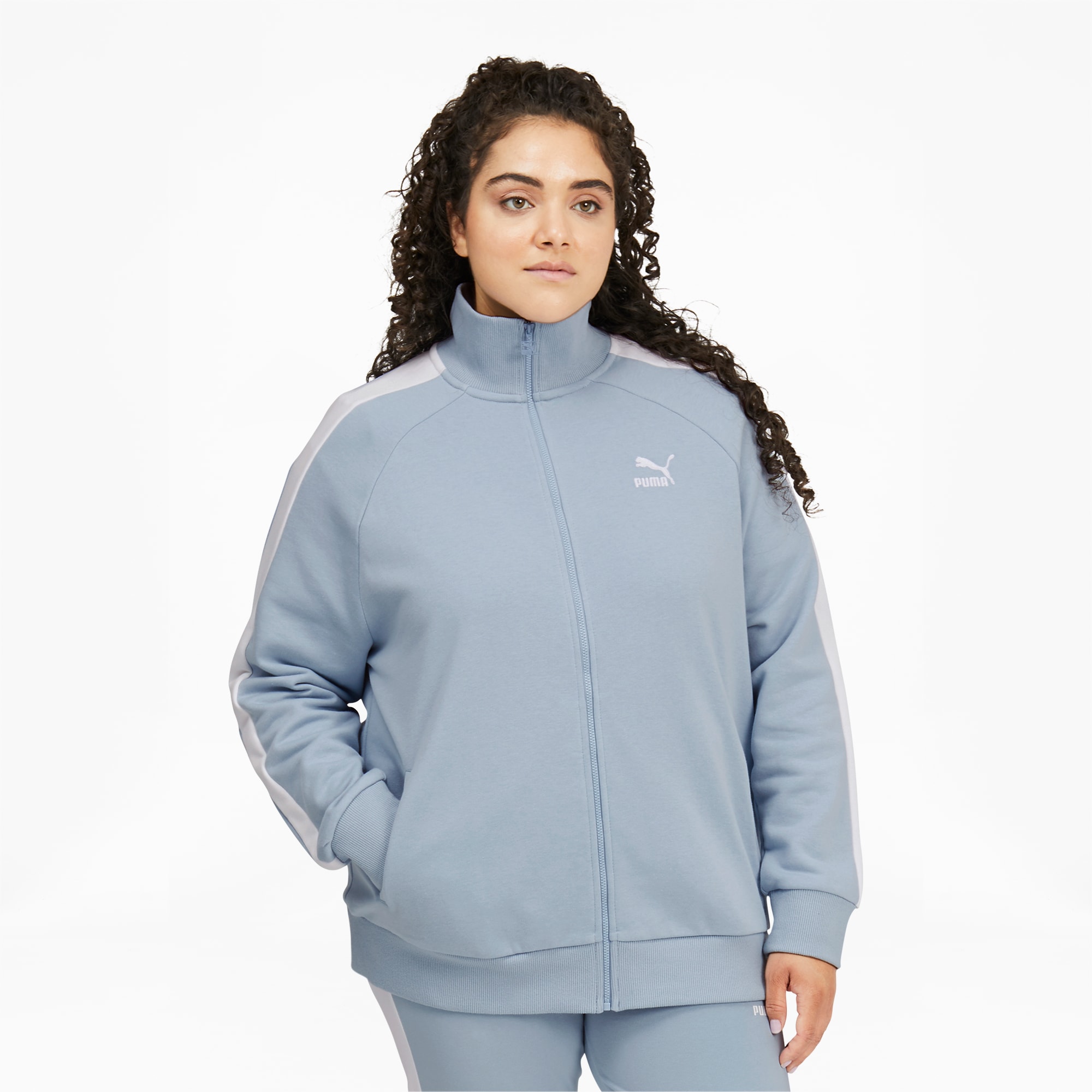 [595204-14] Womens Puma CLASSICS T7 TRACK JACKET 