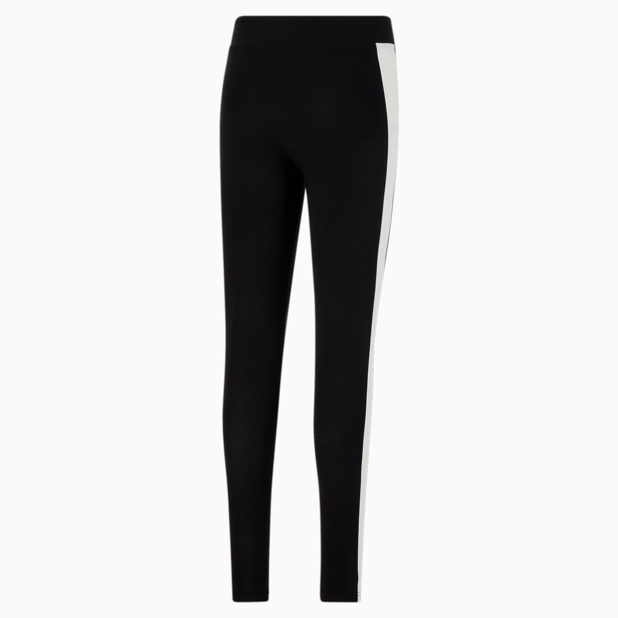 NWT $45 WOMEN PUMA T7 LEGGING PUMA BLACK GOLD GLITTER (Size: XS) TL34268 