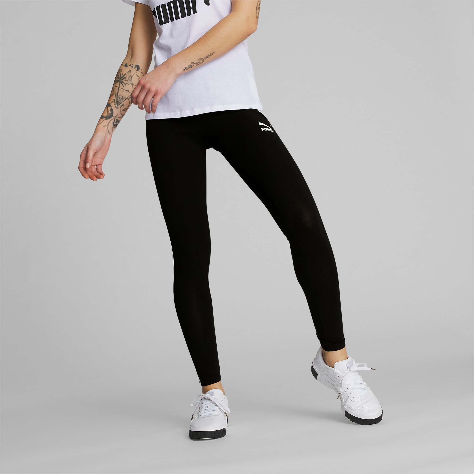 Puma TEAMLIGA WOMEN - Leggings - black 