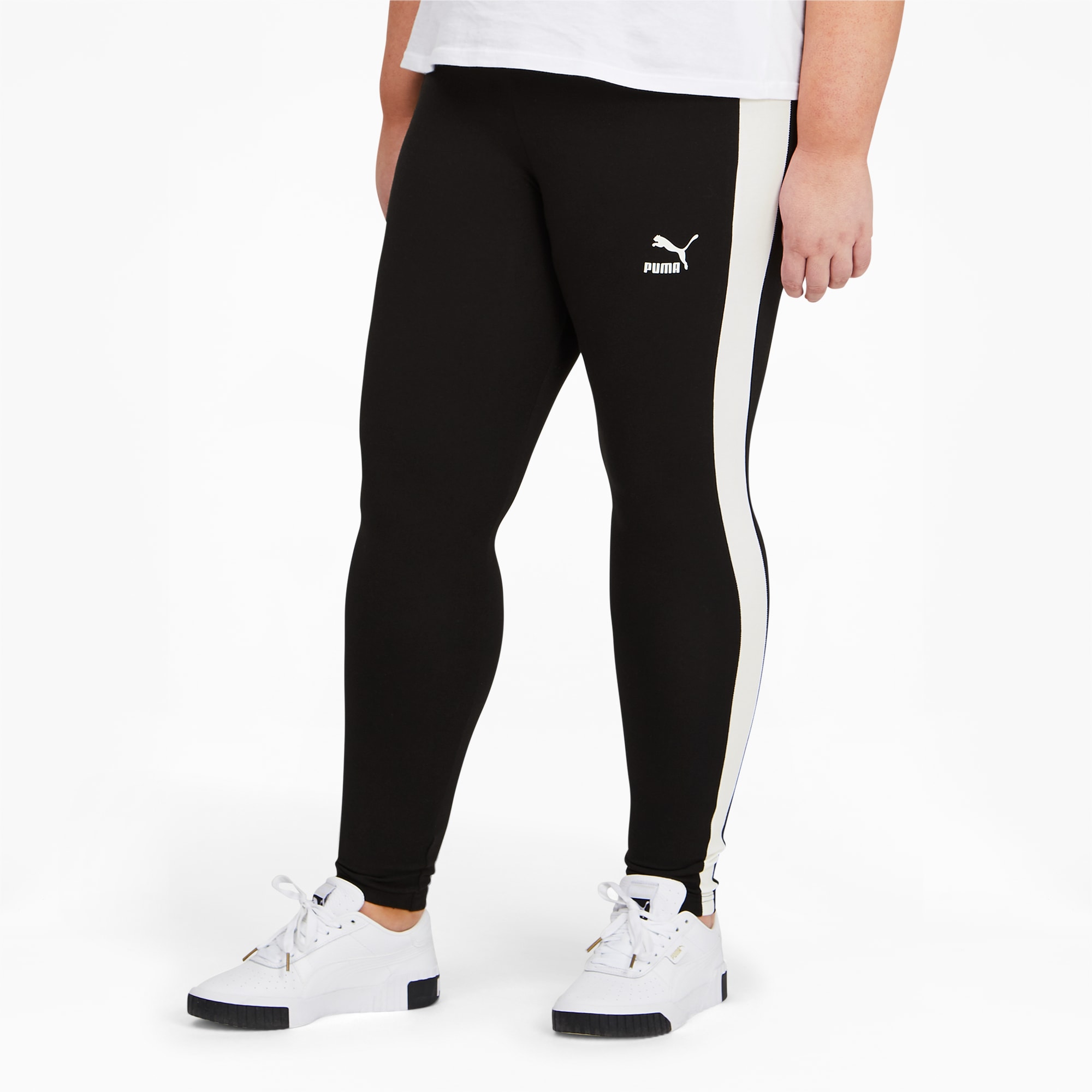 Puma Women’s T7 Archive Full Length Leggings, Mauvewood/XL