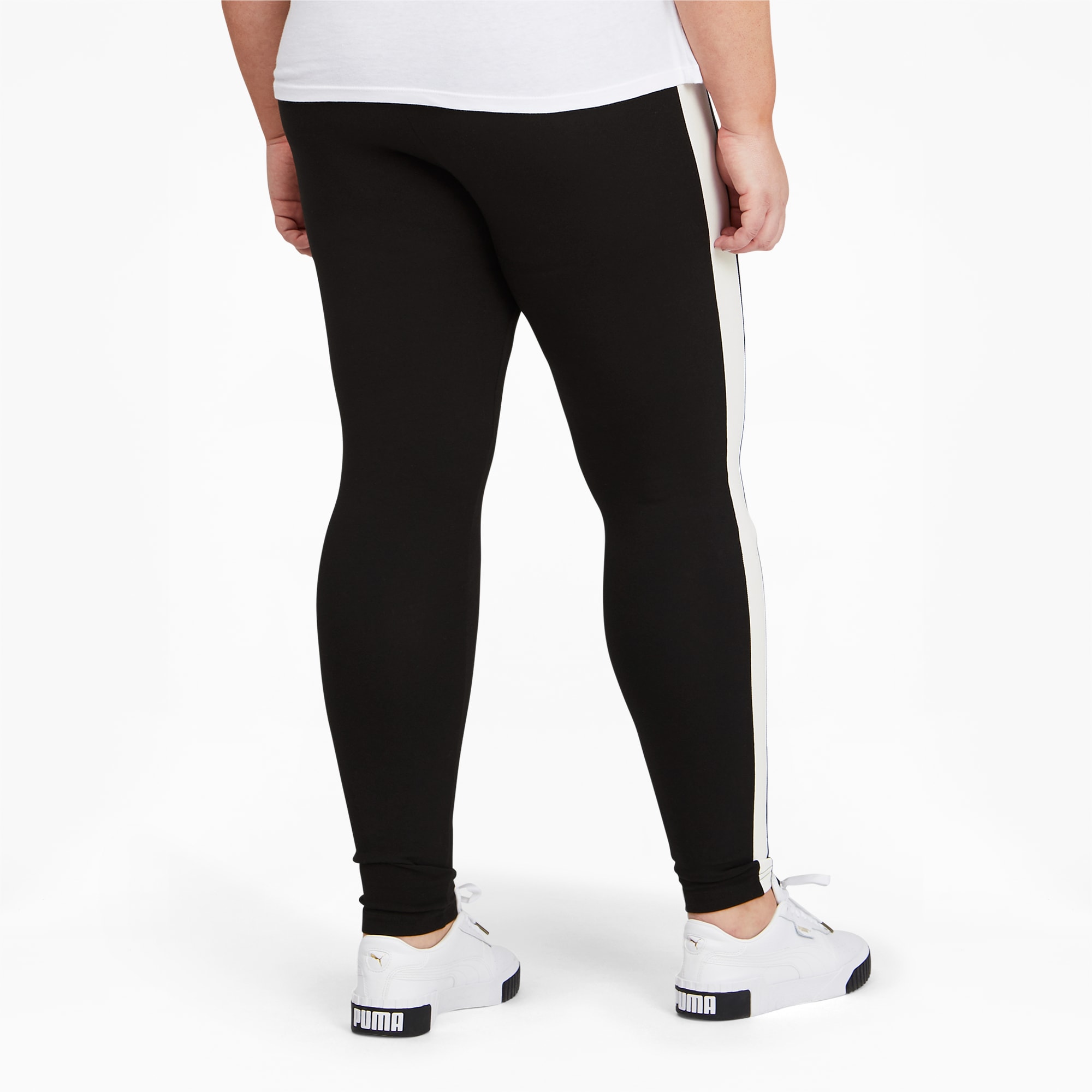 Puma Women’s T7 Archive Full Length Leggings, Mauvewood/XL