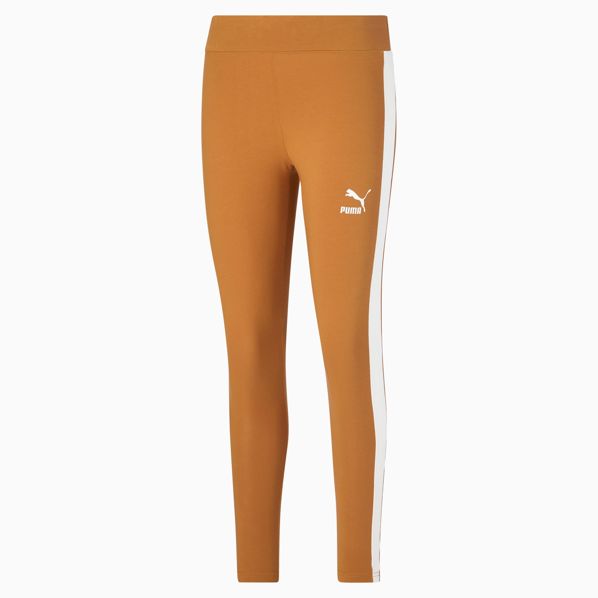 Shop PUMA T7 Trendsetter Leggings 539553-065 beige