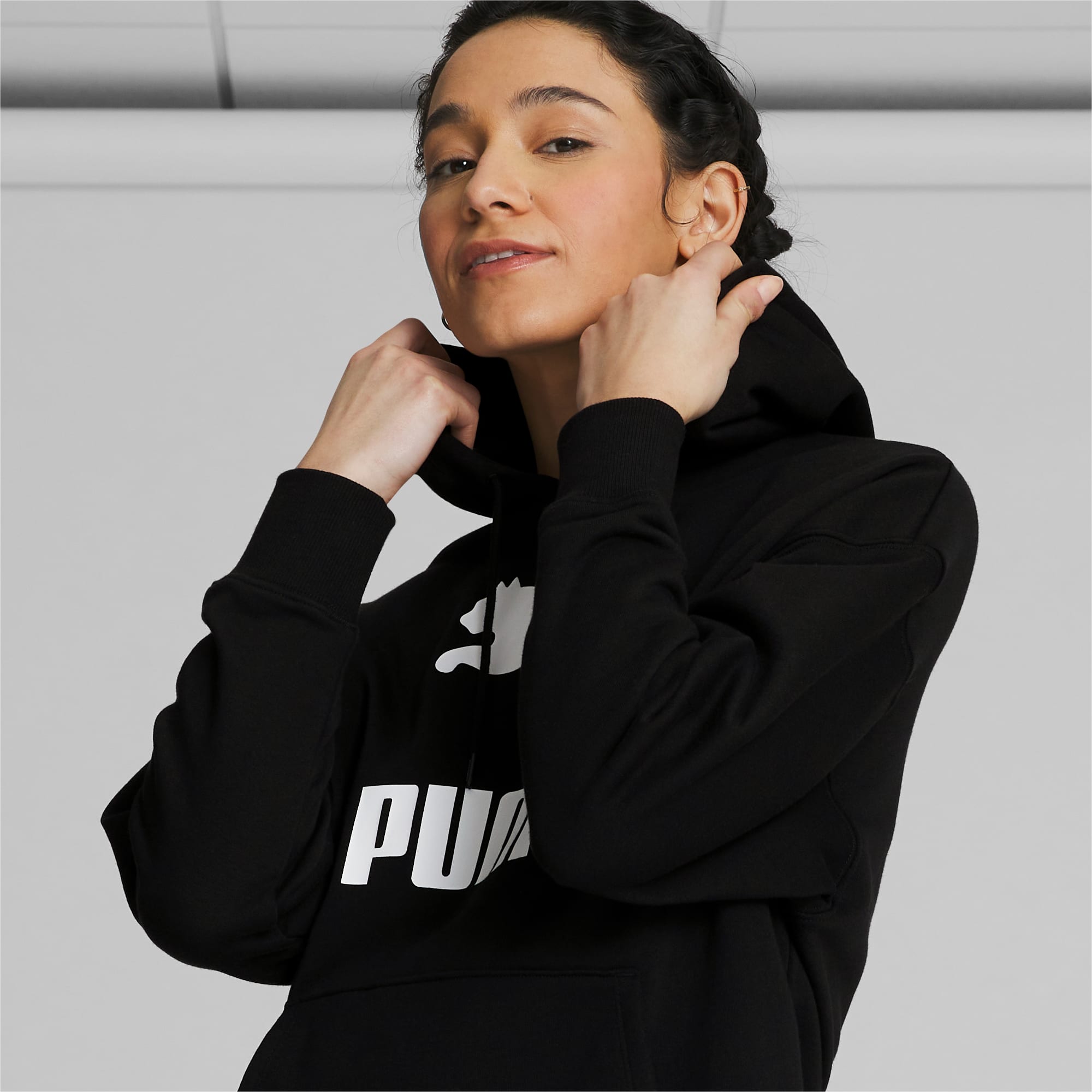 Classics Women s Logo Hoodie PUMA