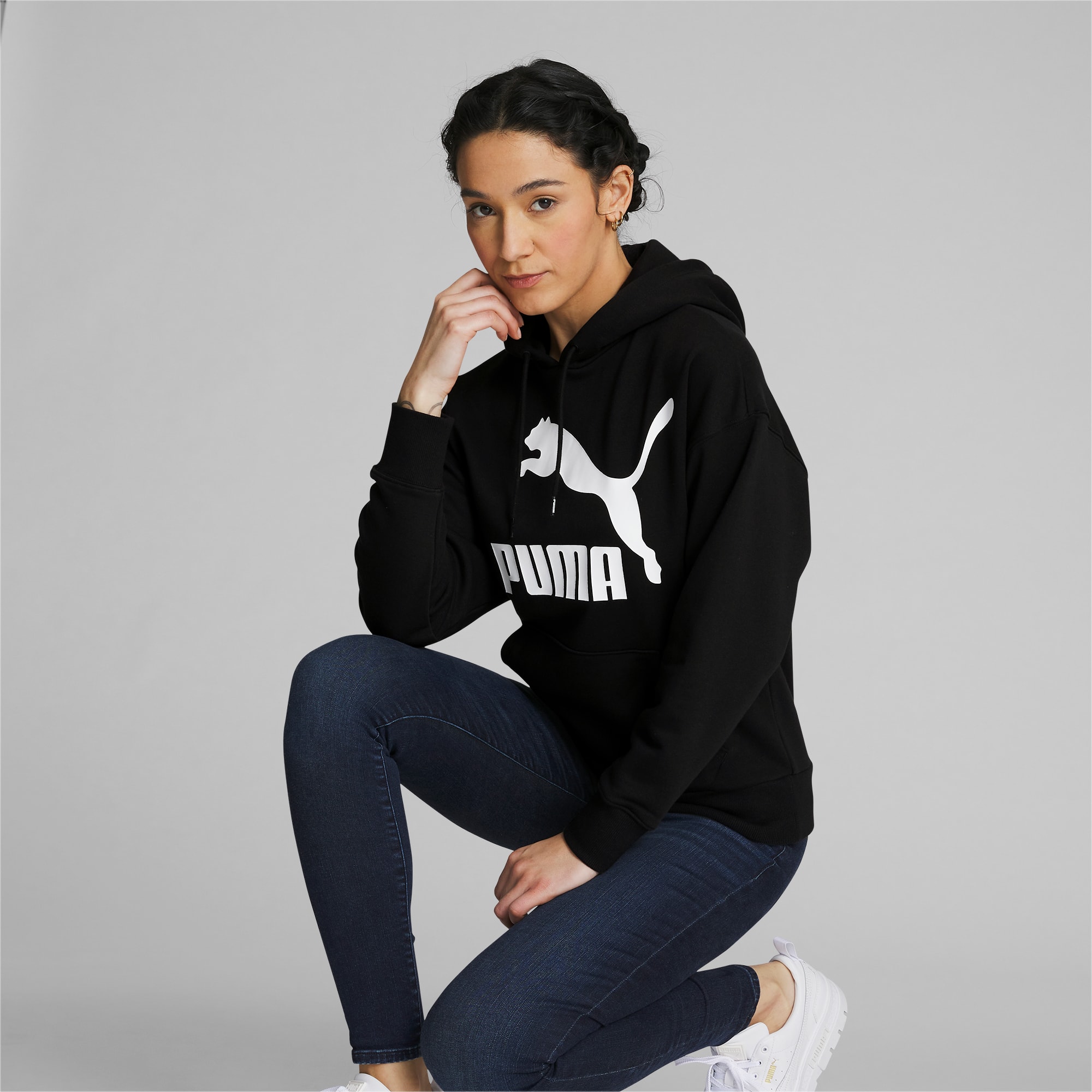 ▷ Chándal Mujer PUMA Classic Hooded Sweat Suit