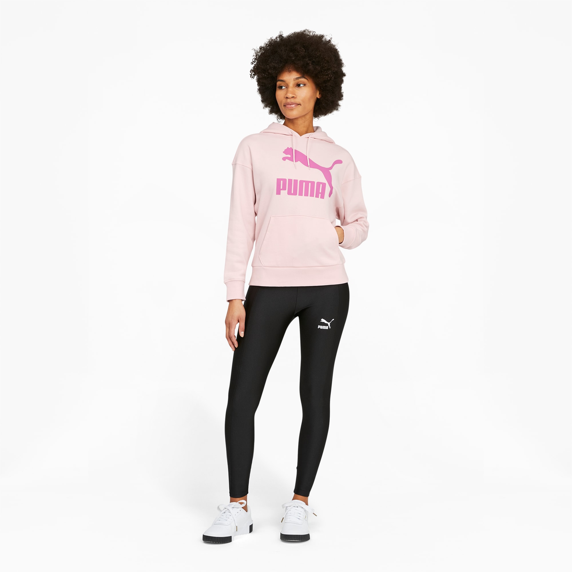 Denim Lounge - Puma Classics Fleece Women Sweatshirt - Frosted Ivory  (621413-99)