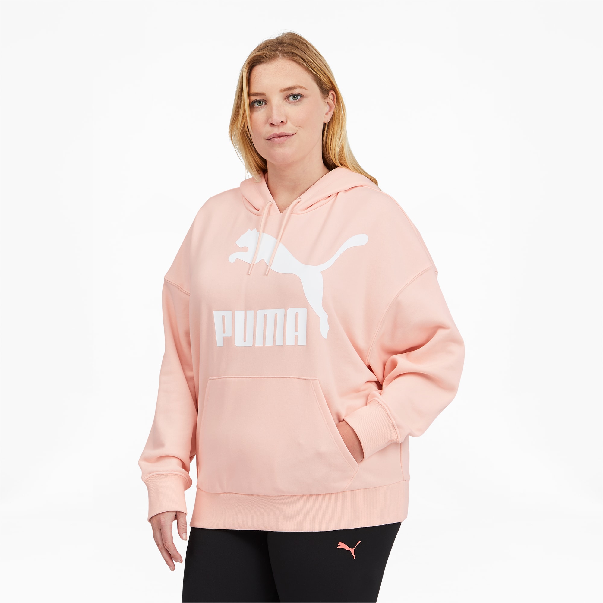 Classics Women S Logo Hoodie Pl Puma