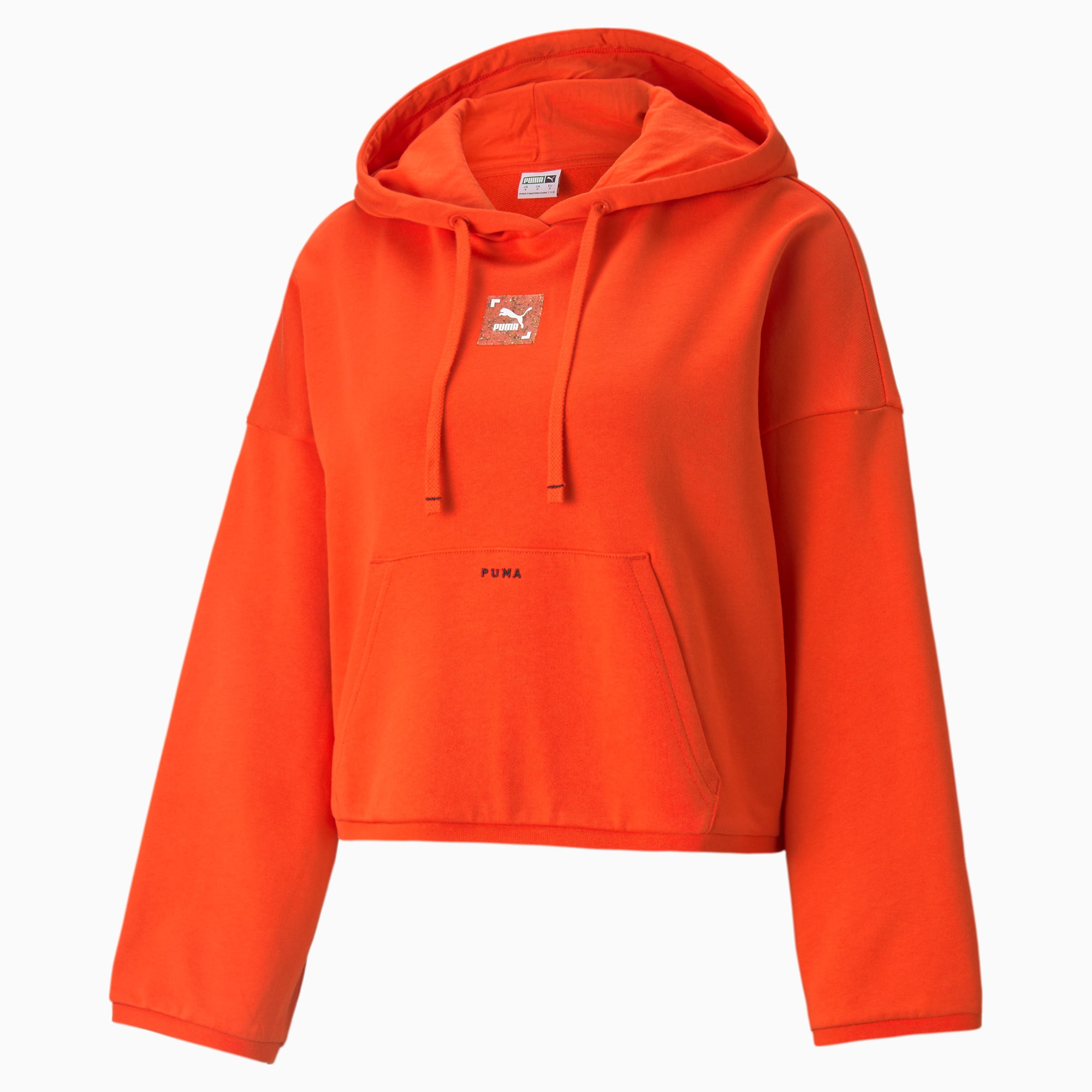 Red puma best sale hoodie womens