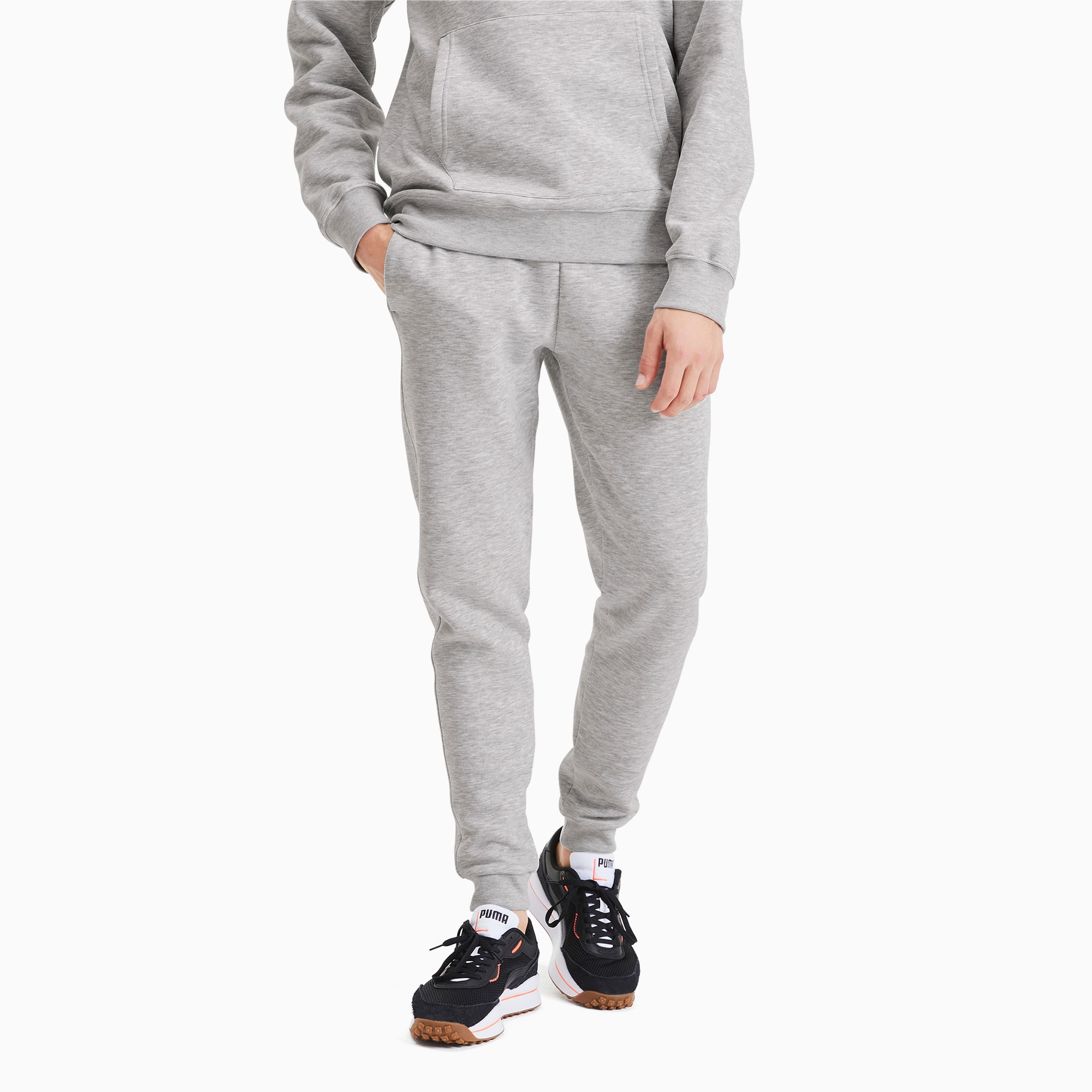 puma heavy fleece joggers