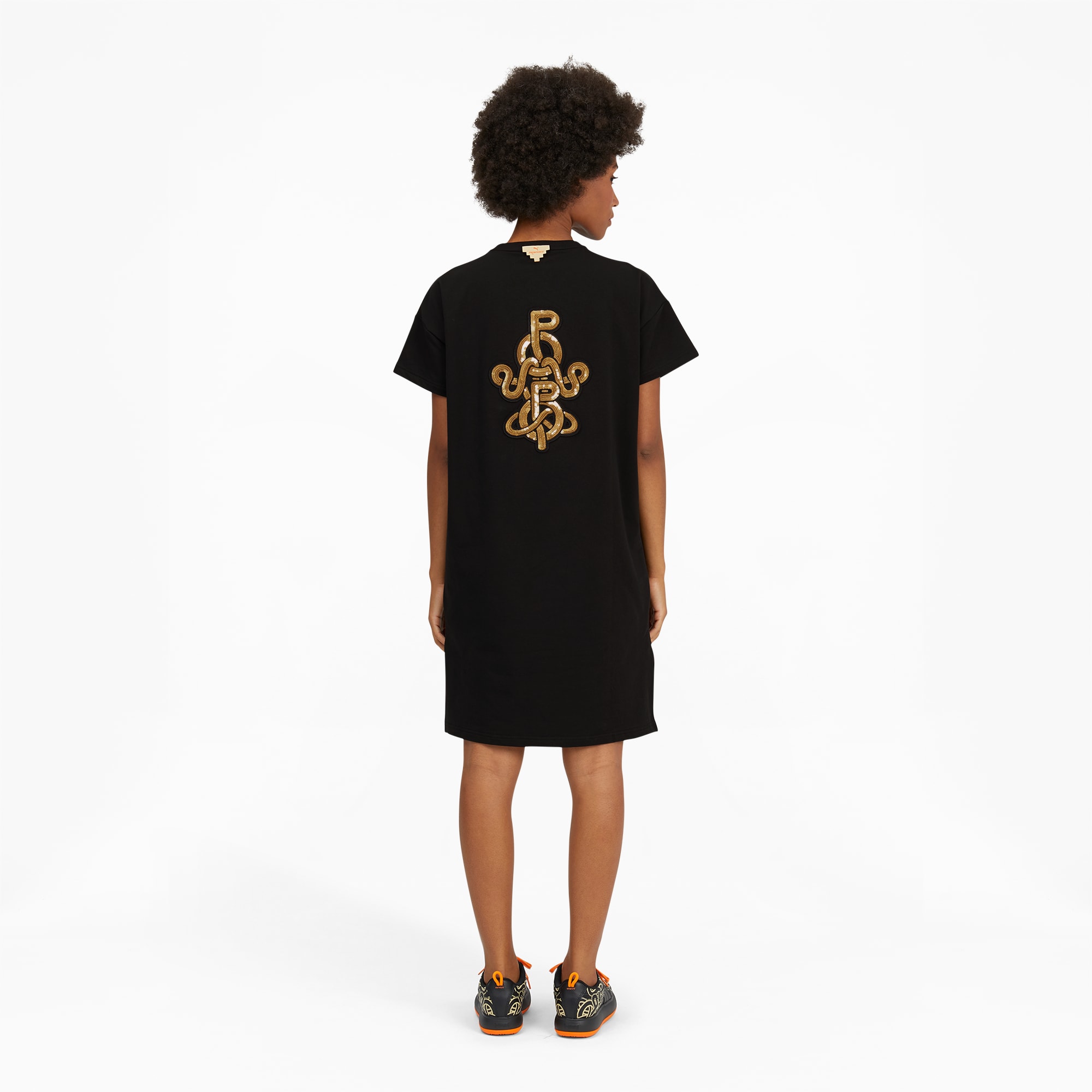 Black and hotsell gold puma dress