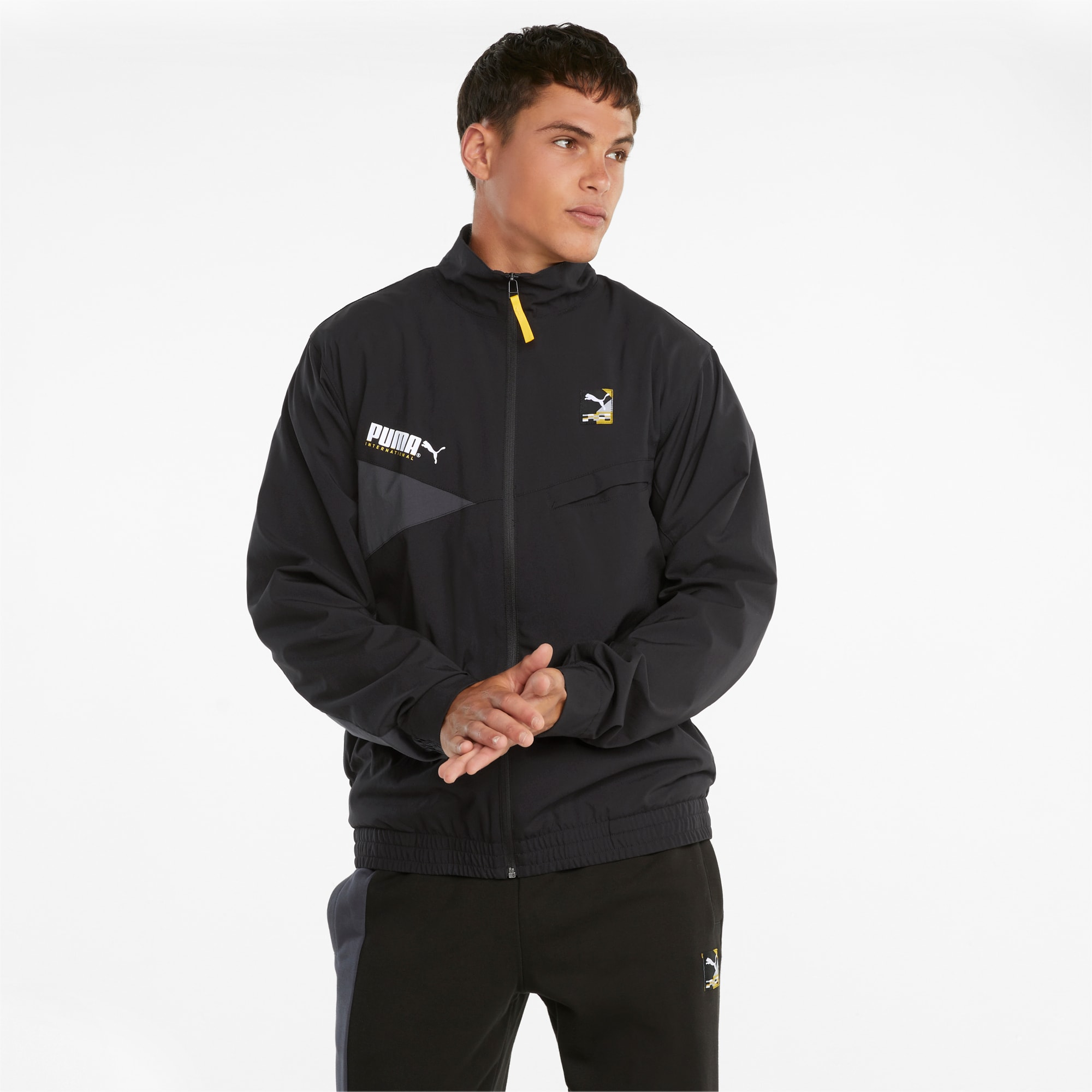 PUMA International Winterized Relaxed Fit Woven Men s Jacket PUMA
