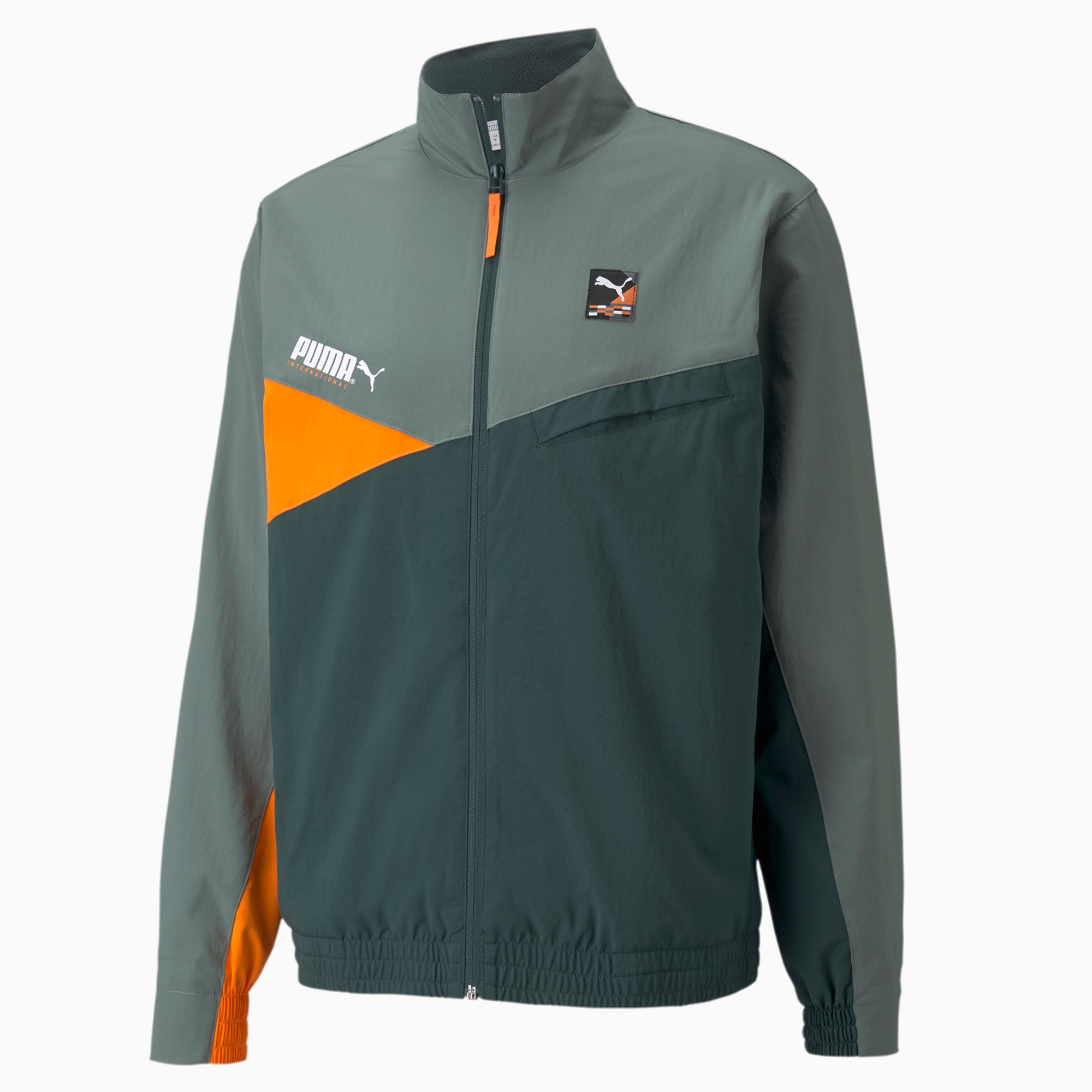 Men's winterized woven training jacket shop