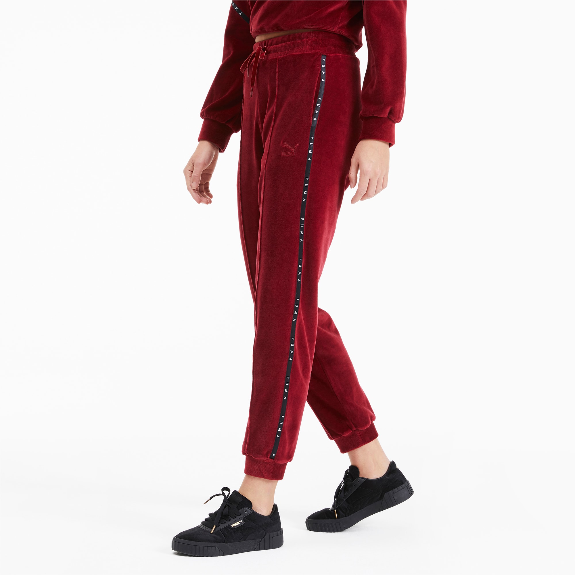 velvet womens pants