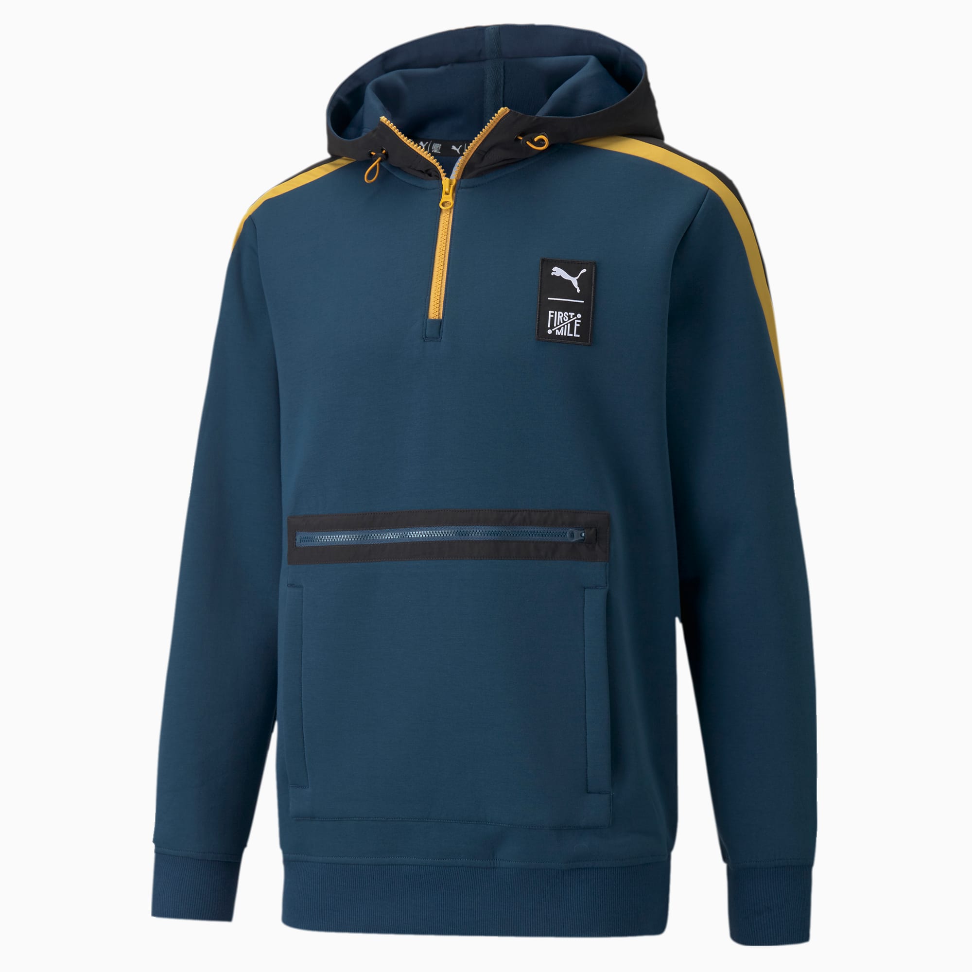 PUMA x FIRST MILE Double Knit Men s Hoodie PUMA SHOP ALL PUMA PUMA