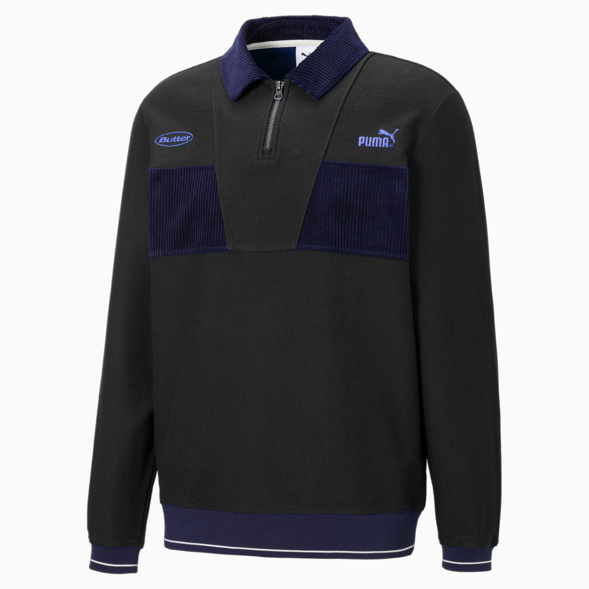 PUMA x BUTTER GOODS Quarter-Zip Sweater