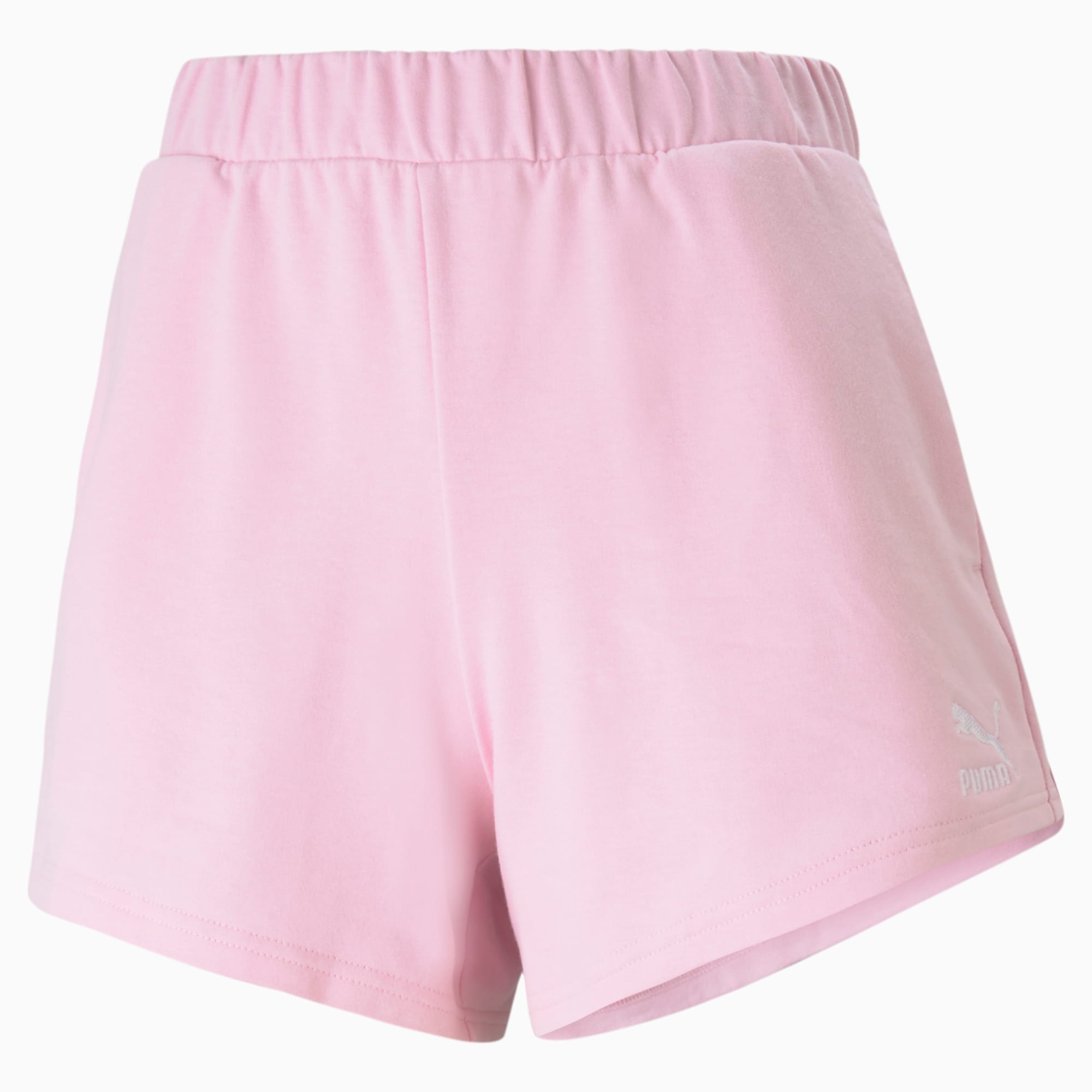 Puma shorts womens pink hot sale