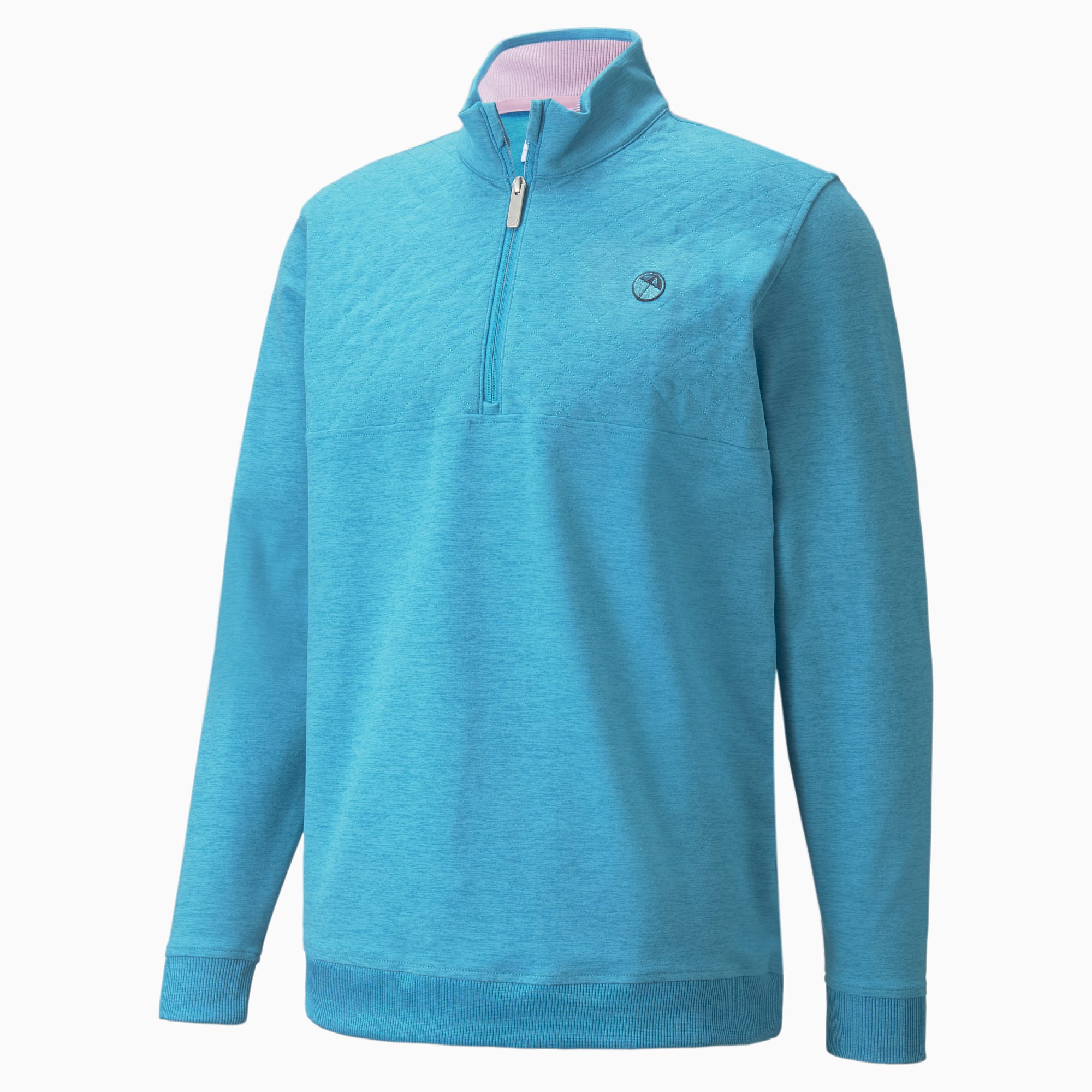 PUMA x ARNOLD PALMER CLOUDSPUN Castle Quarter Zip Golf Sweater Men