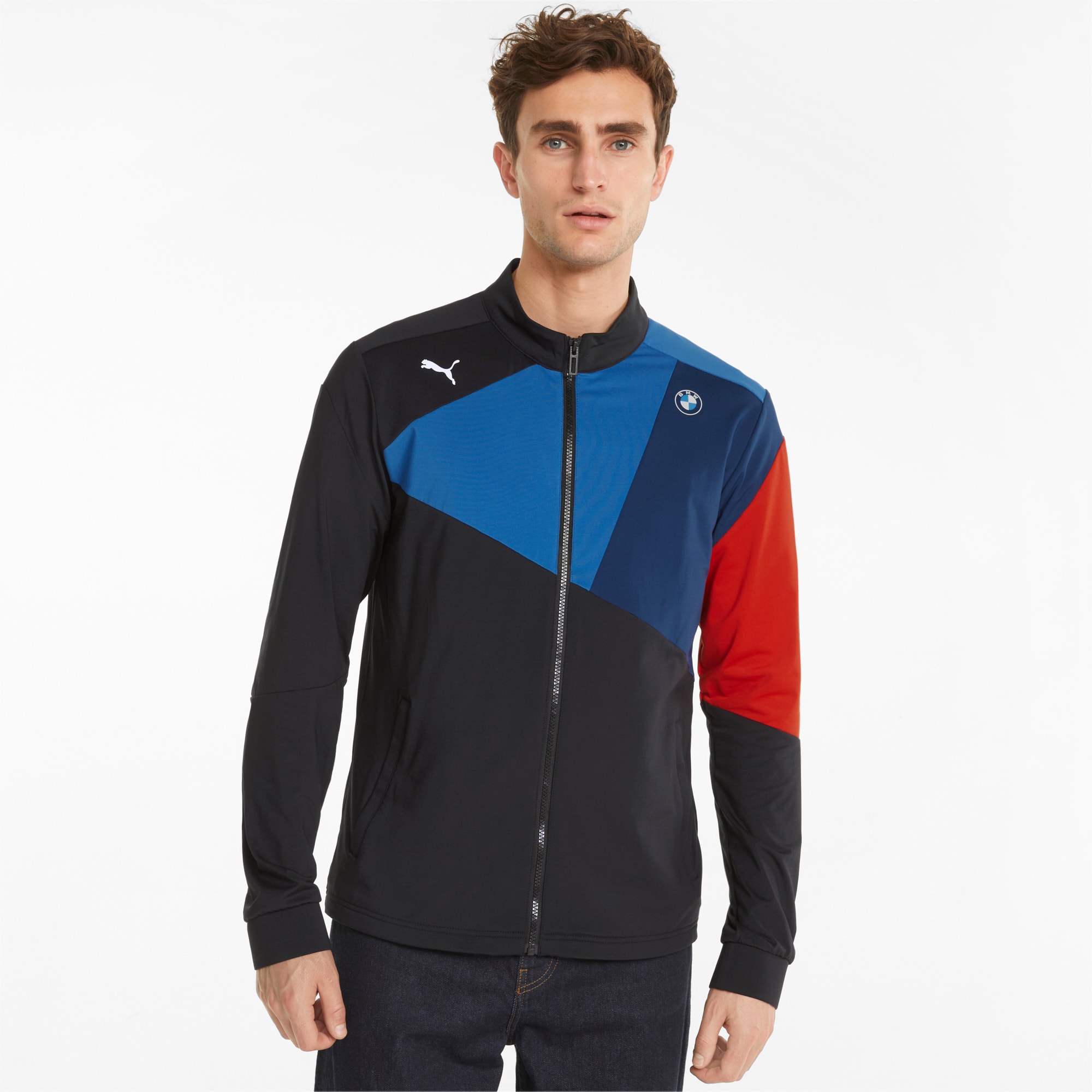 BMW M Motorsport Slim Fit Men's Track Jacket