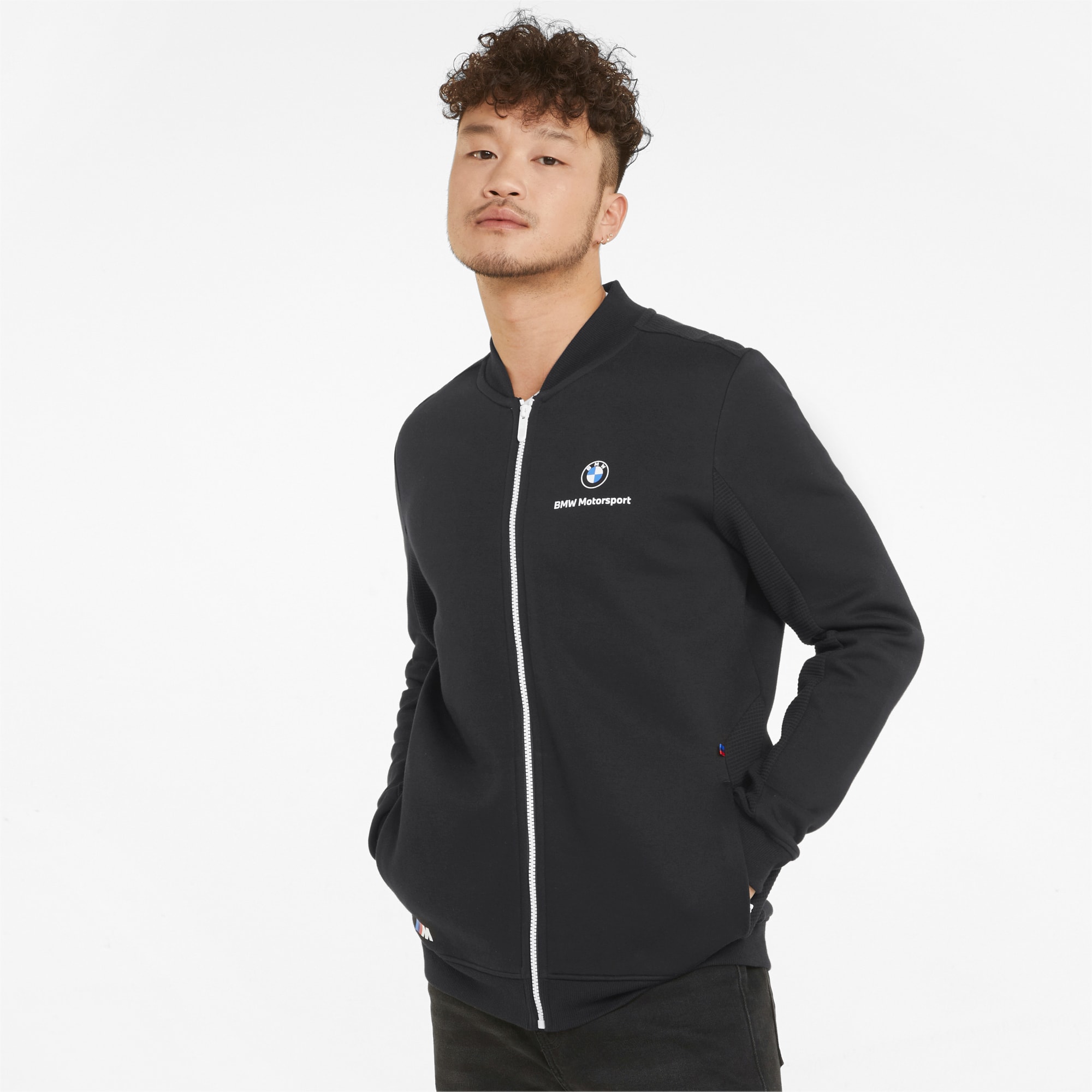 BMW M Motorsport Men's Sweat Jacket | PUMA